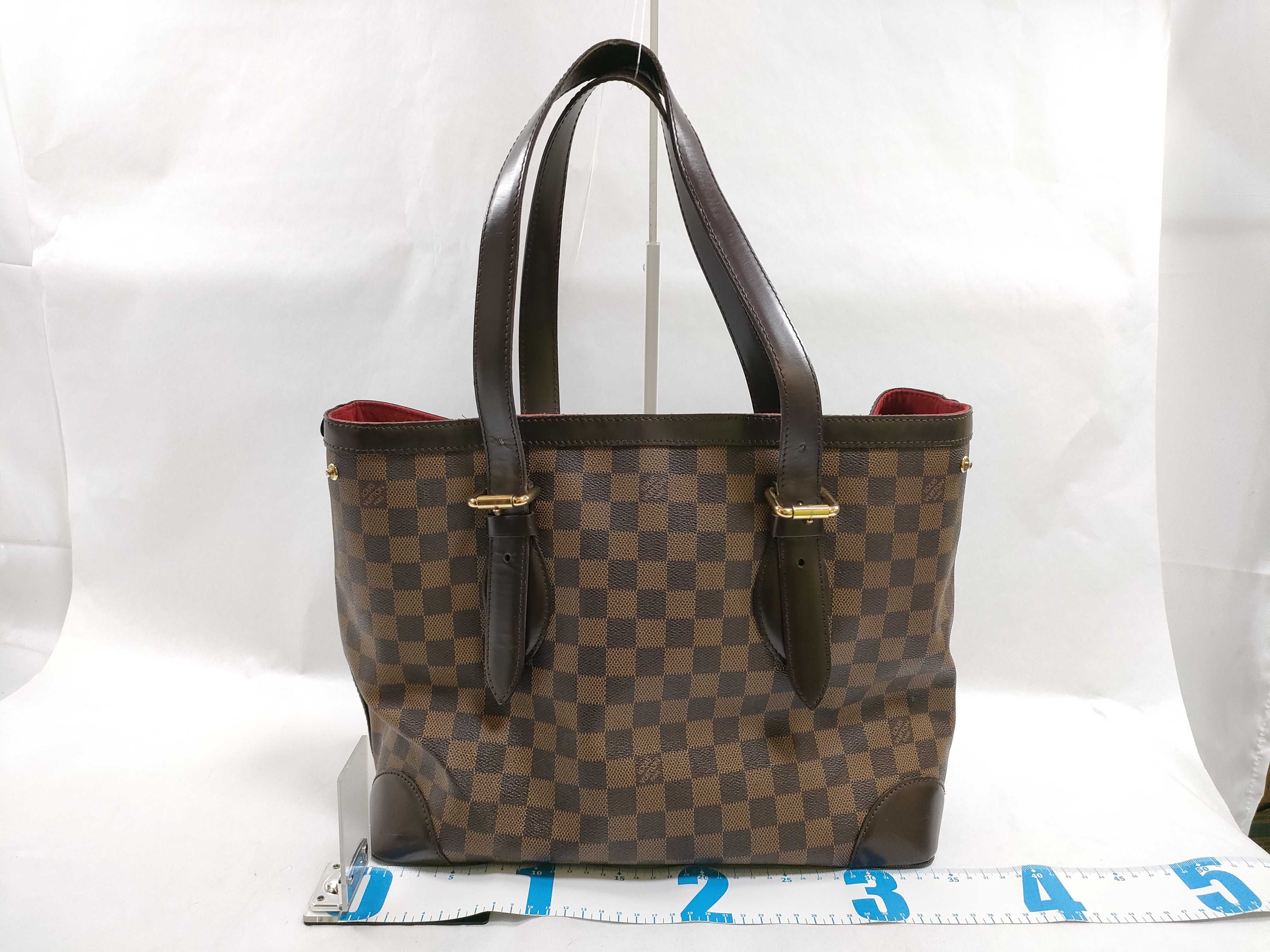 Damier ID- Damier Hampstead MM N51204 #TR1150 Brown Tote Bag — view 2