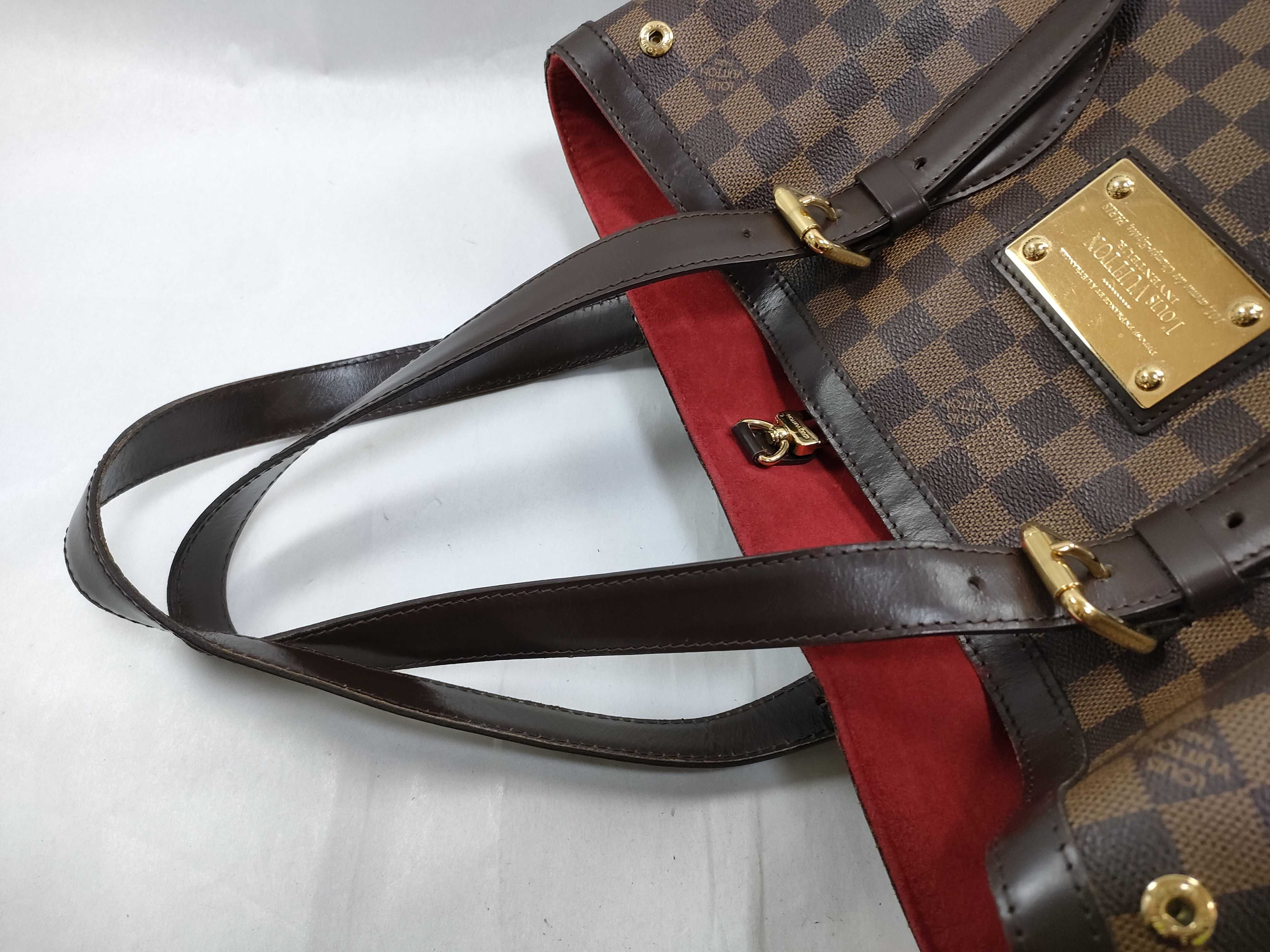 Damier ID- Damier Hampstead MM N51204 #TR1150 Brown Tote Bag — view 3