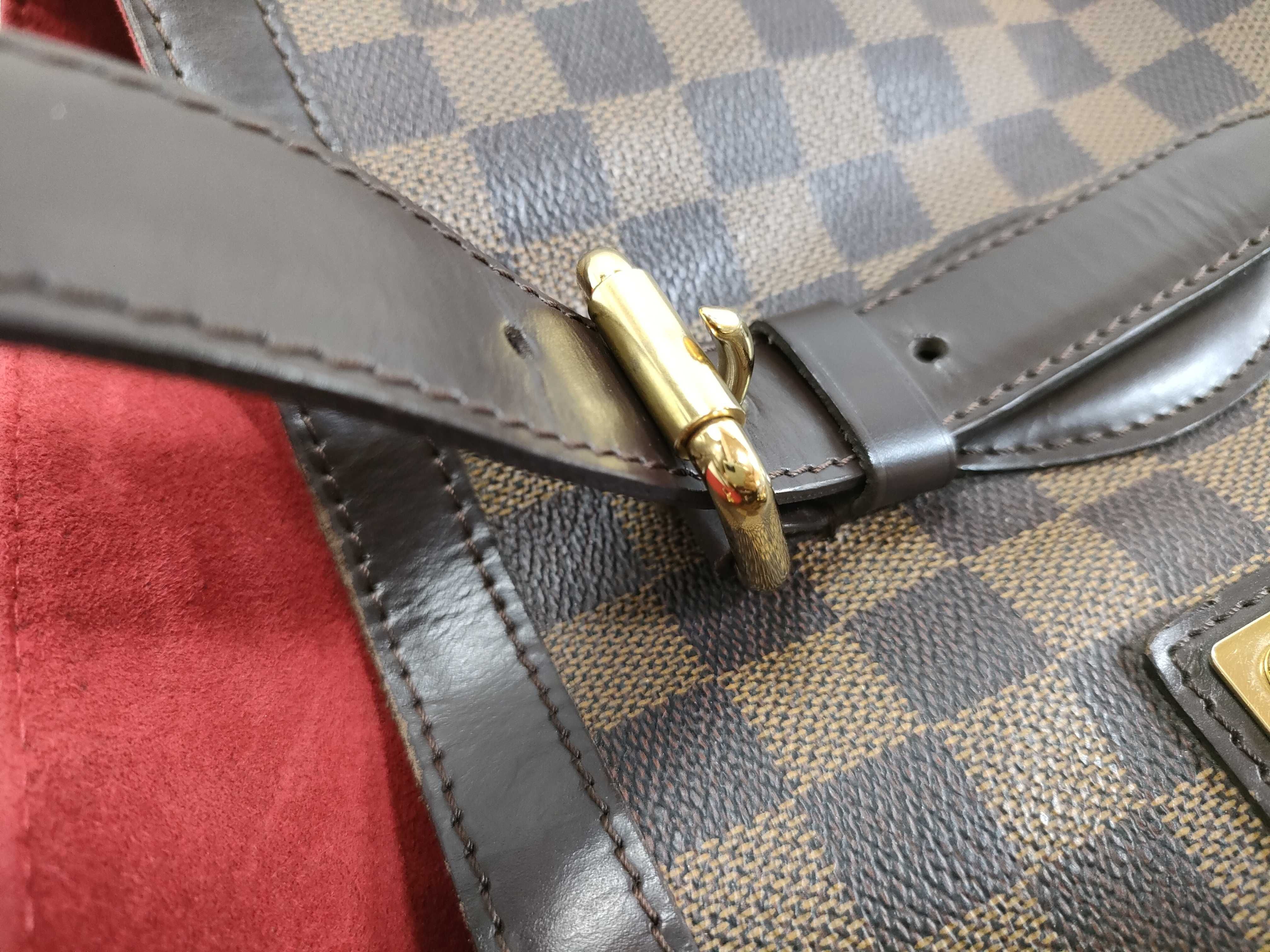 Damier ID- Damier Hampstead MM N51204 #TR1150 Brown Tote Bag — view 5