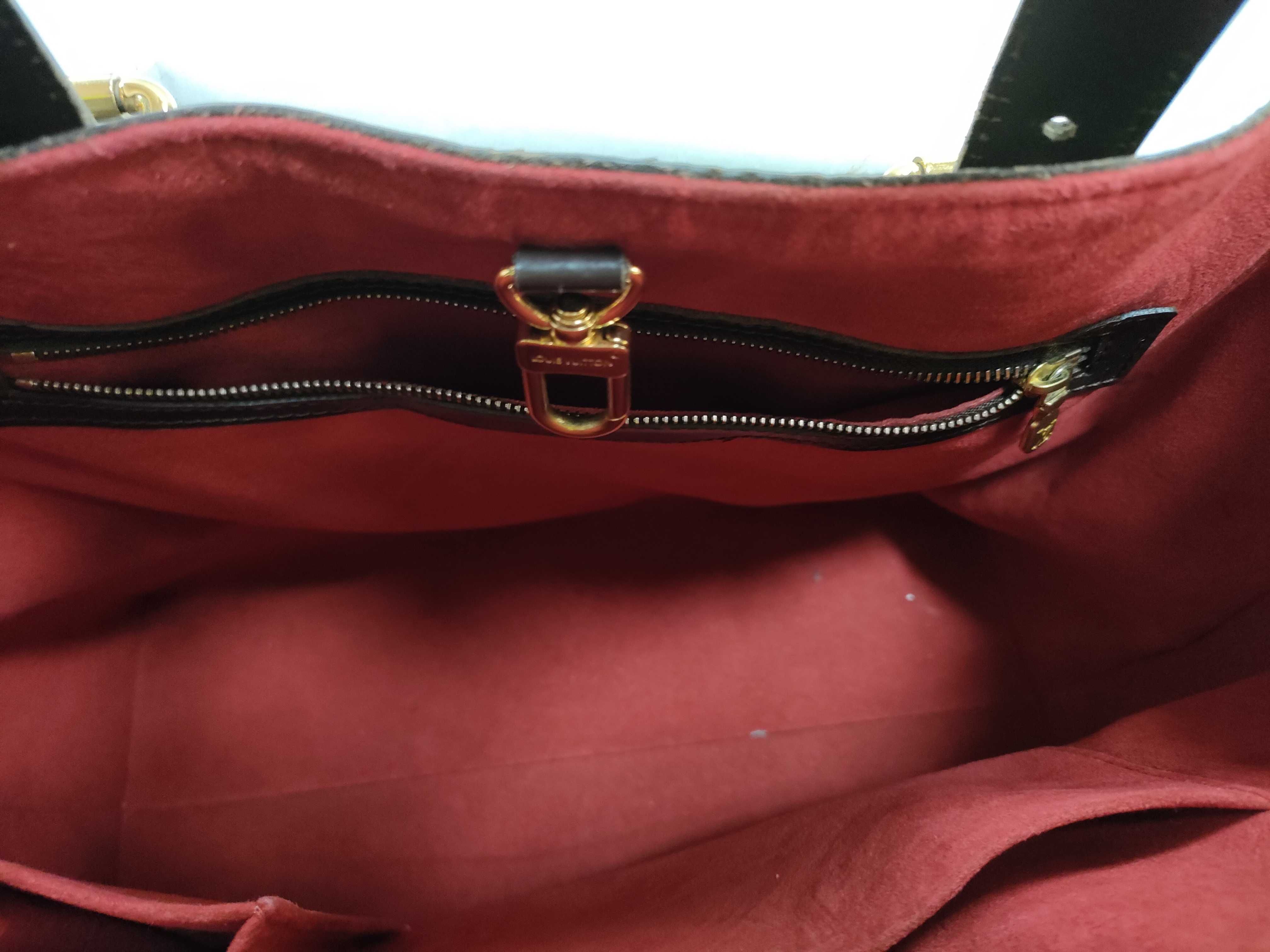 Damier ID- Damier Hampstead MM N51204 #TR1150 Brown Tote Bag — view 8