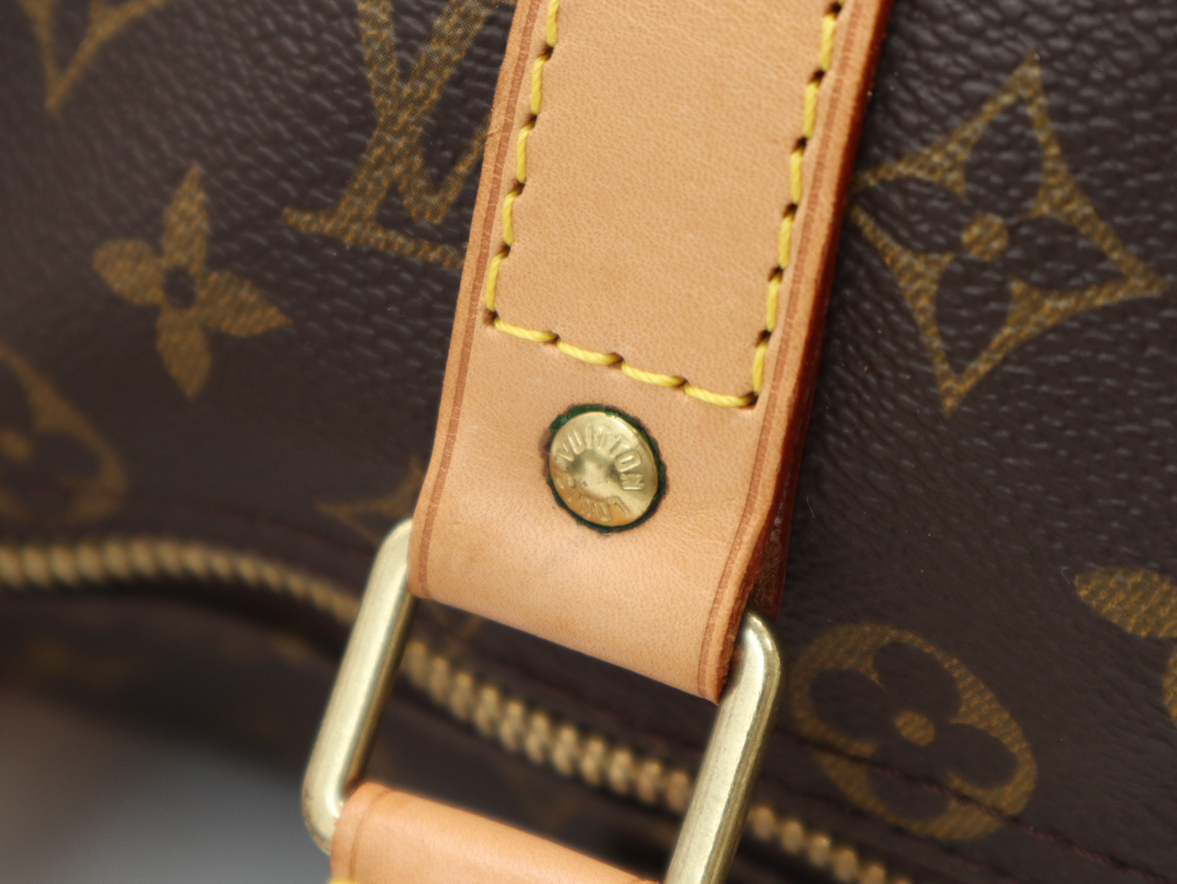 M41428 Monogram Keepall 45 Boston Bag with Name Tag and Handle — view 8
