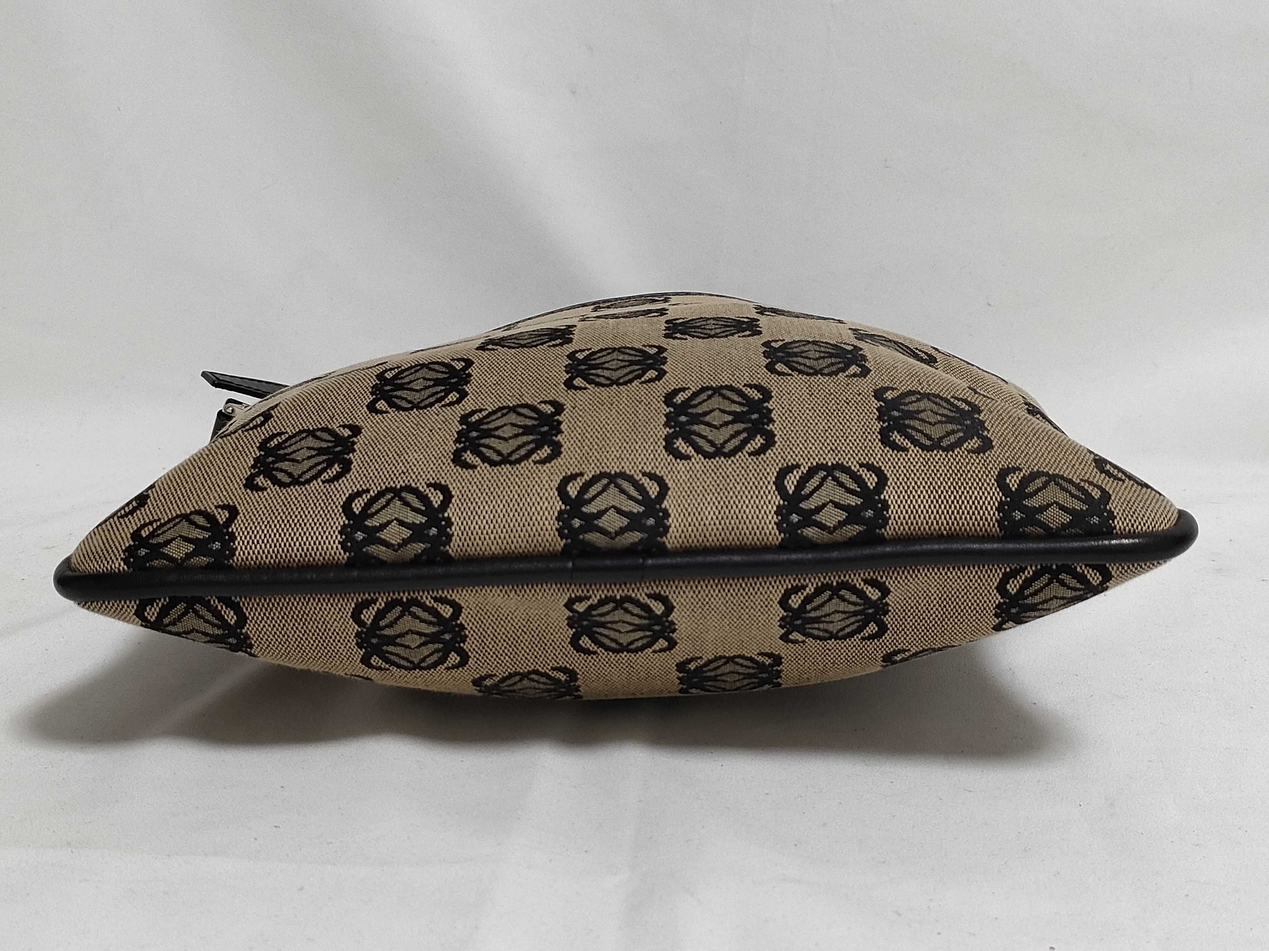 Anagram Canvas Shoulder Bag — view 3