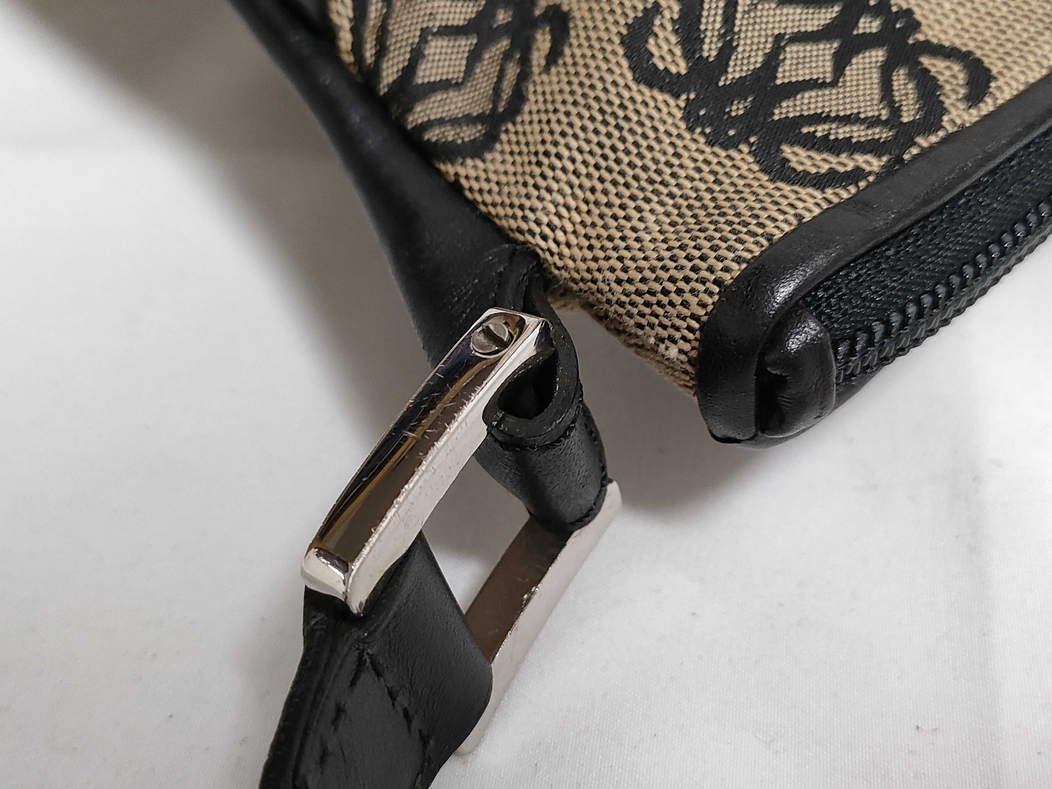 Anagram Canvas Shoulder Bag — view 7