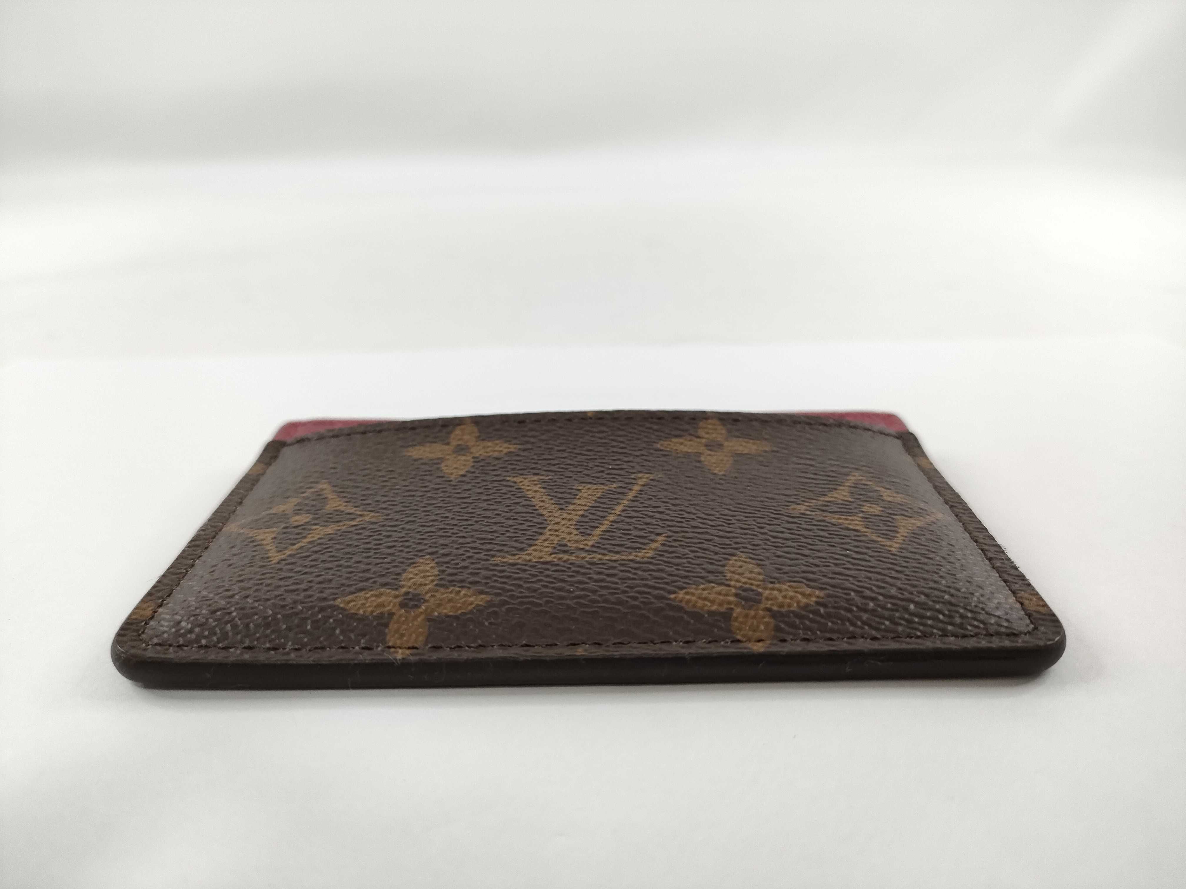 Monogram LV Monogram Portecartes Simple Card Case M60703/CA4179 (with box) Card case — view 3