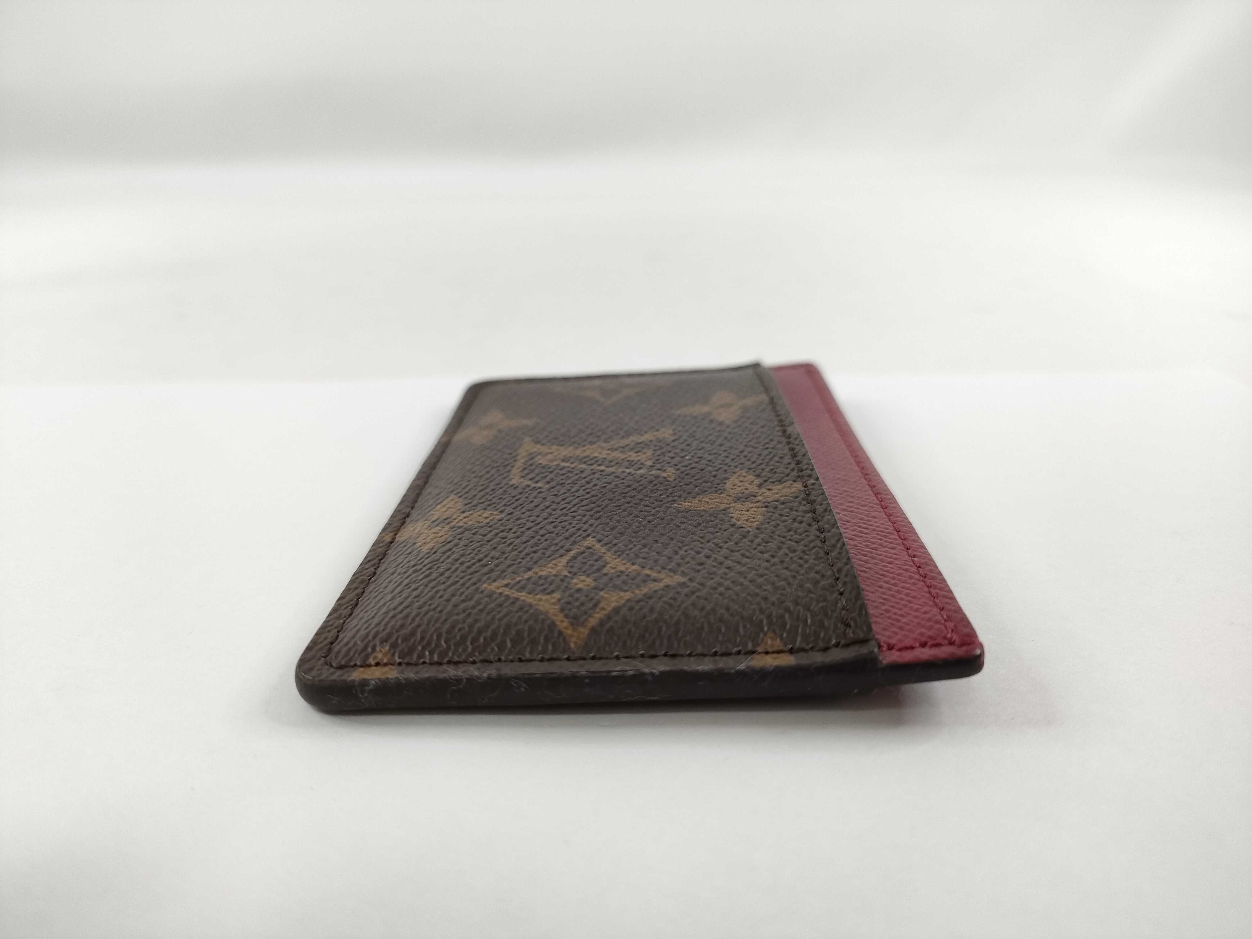 Monogram LV Monogram Portecartes Simple Card Case M60703/CA4179 (with box) Card case — view 4