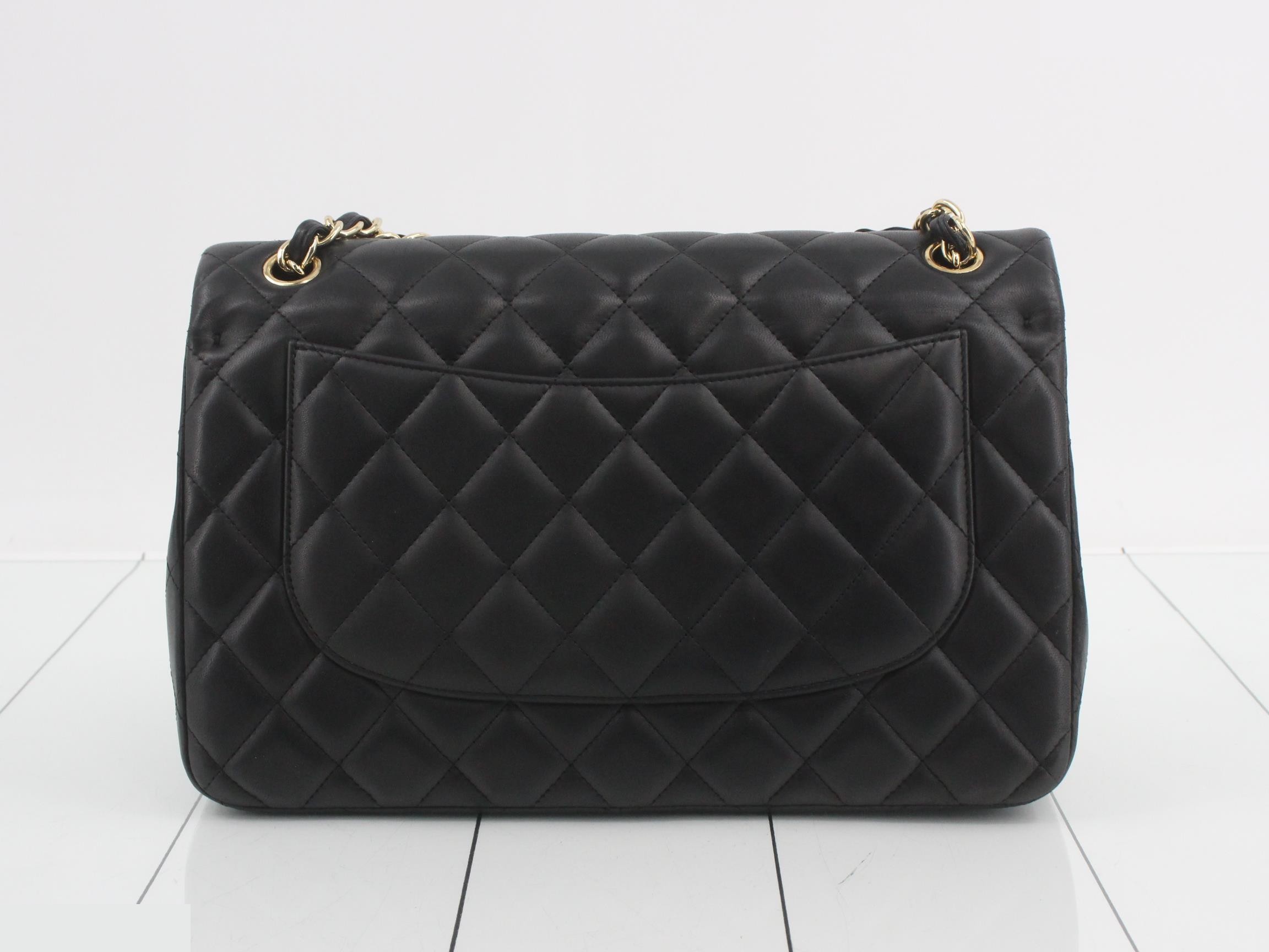 Matelassé 30 Lambskin Double Flap Chain Shoulder Bag — view 2