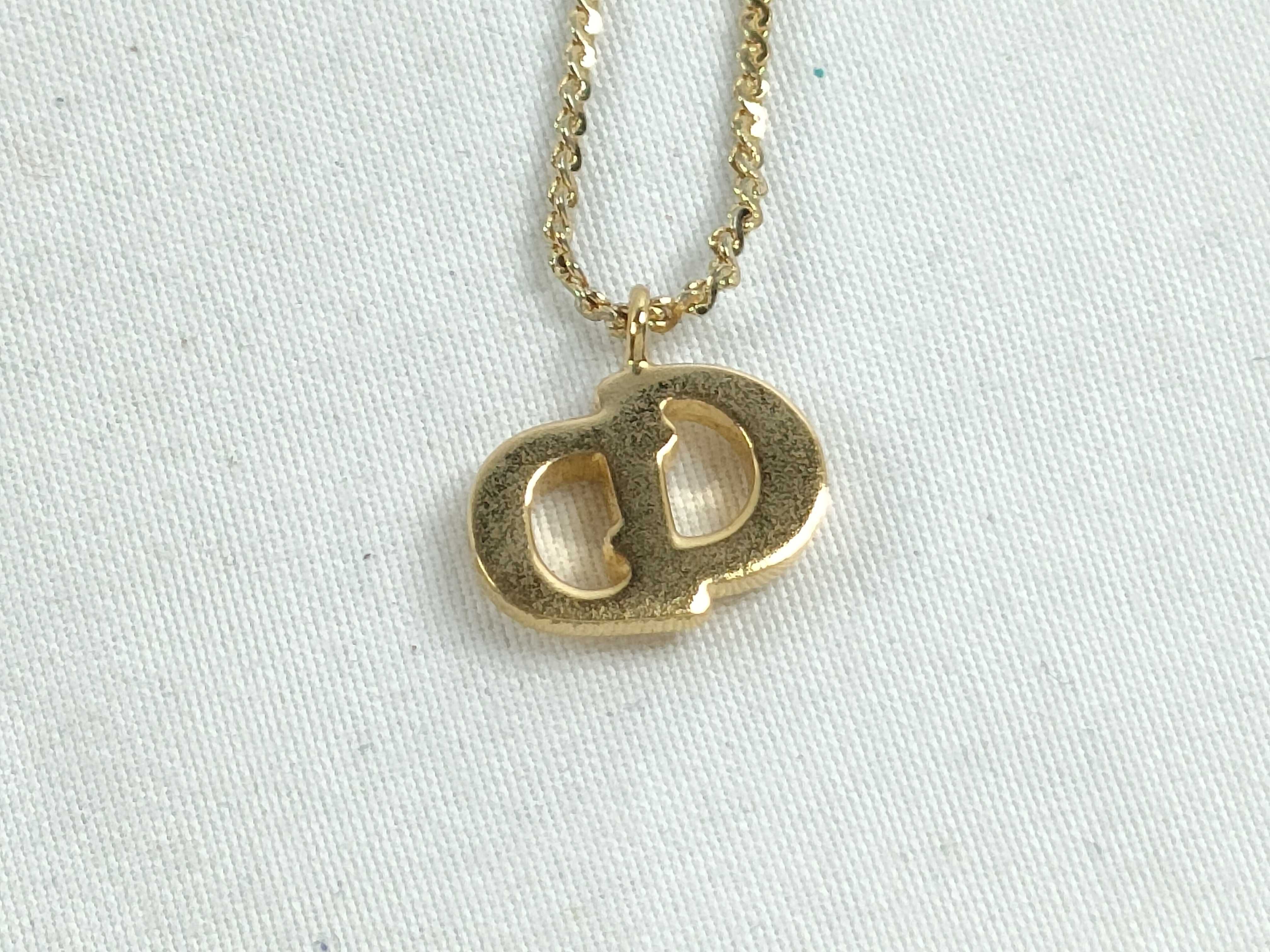 3D CD Logo Necklace — view 2