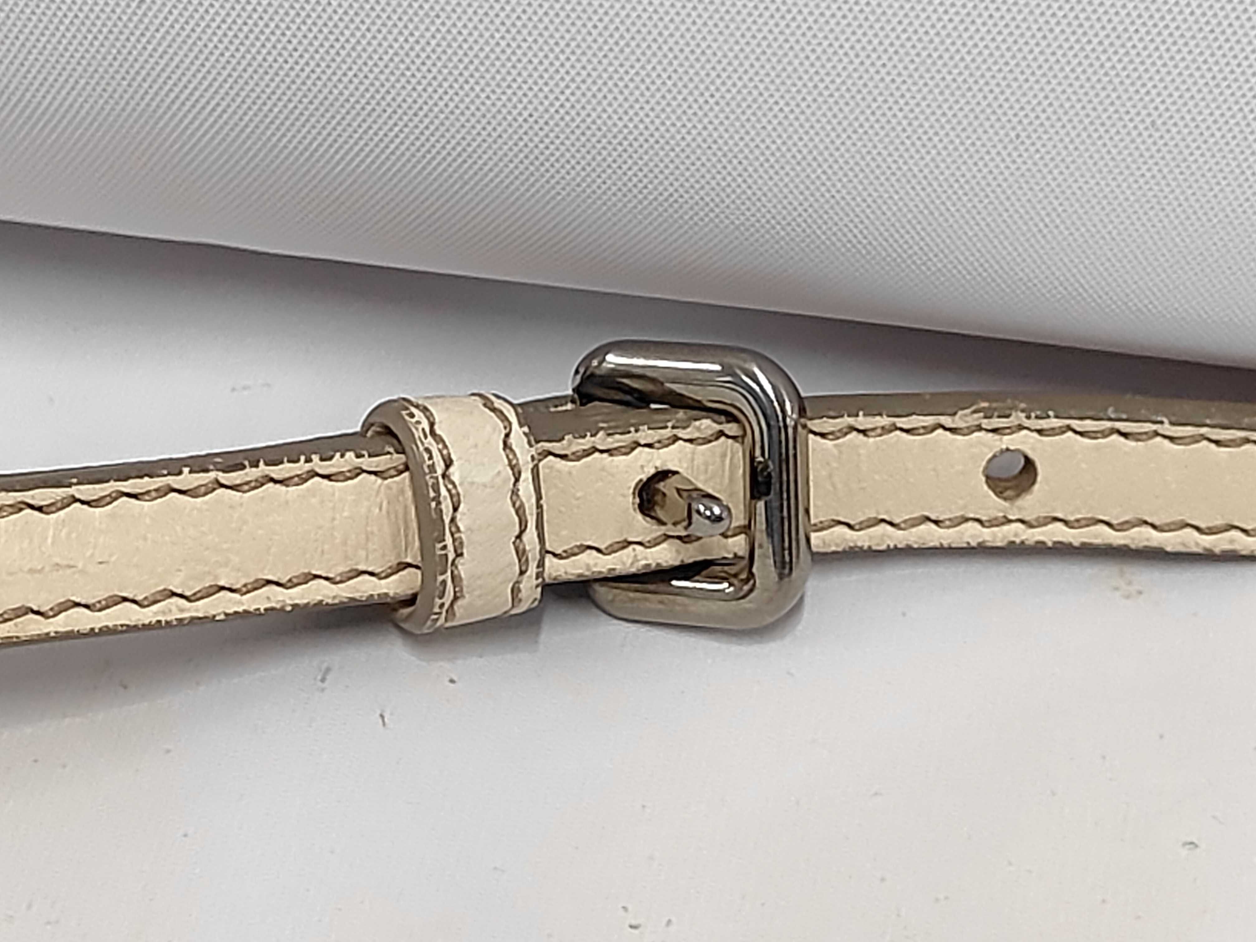 Nappa Gaufre Gathered Chain Shoulder Bag — view 6