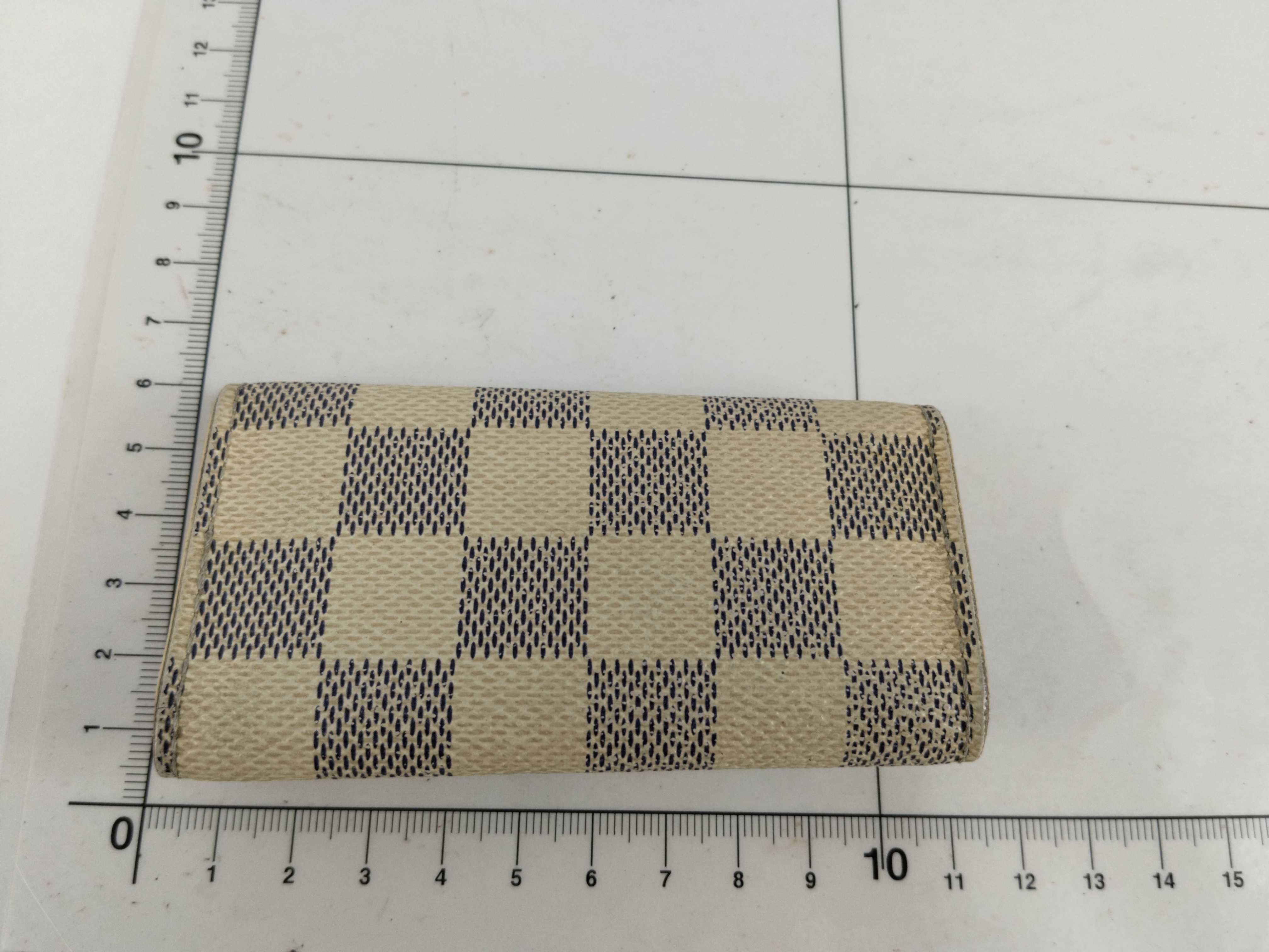 Damier Azur LV Key Case Multicles 4 White — view 2