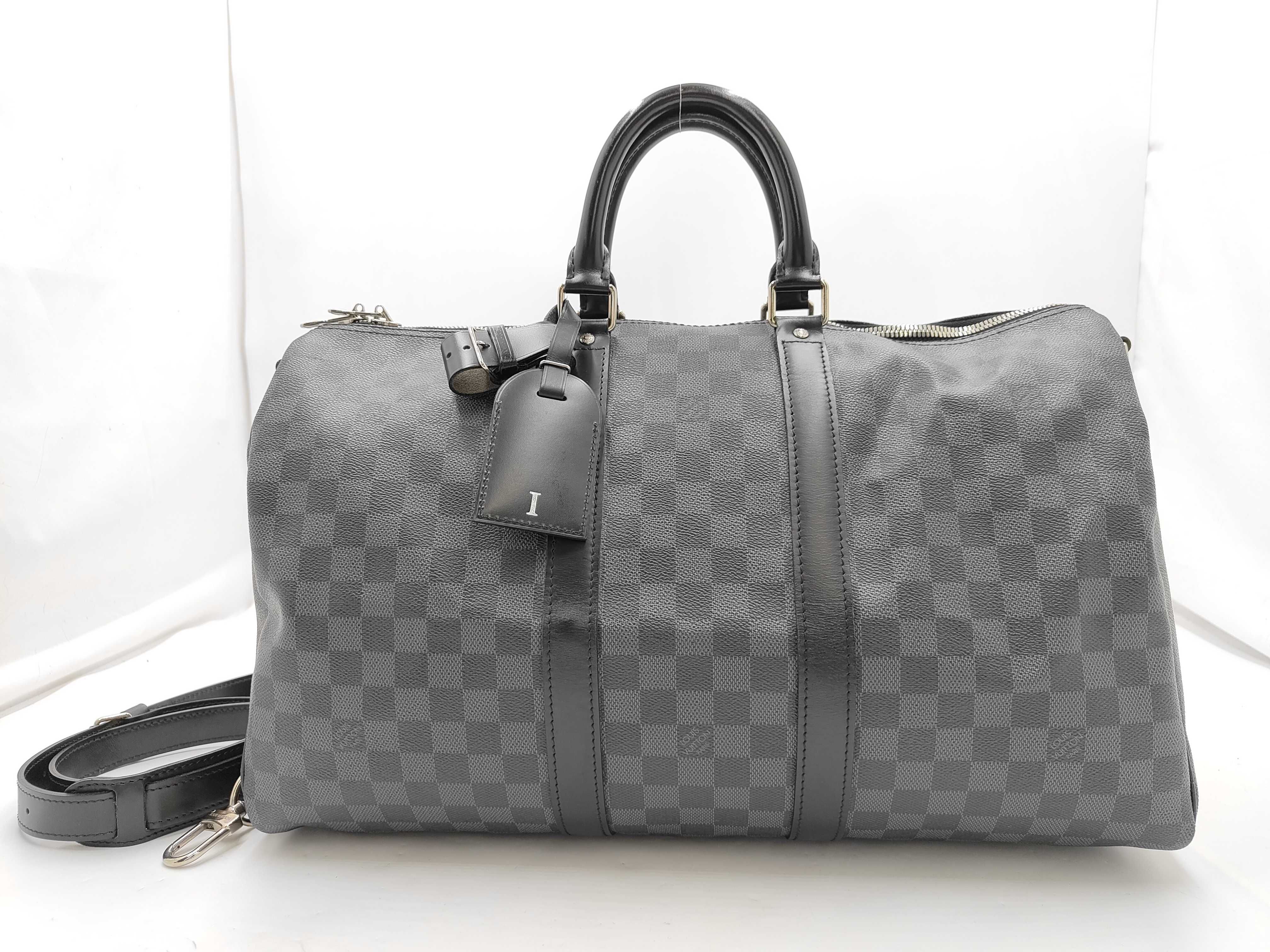 Damier Graphite Keepall Bandoulière 45 N41418 Boston Bag