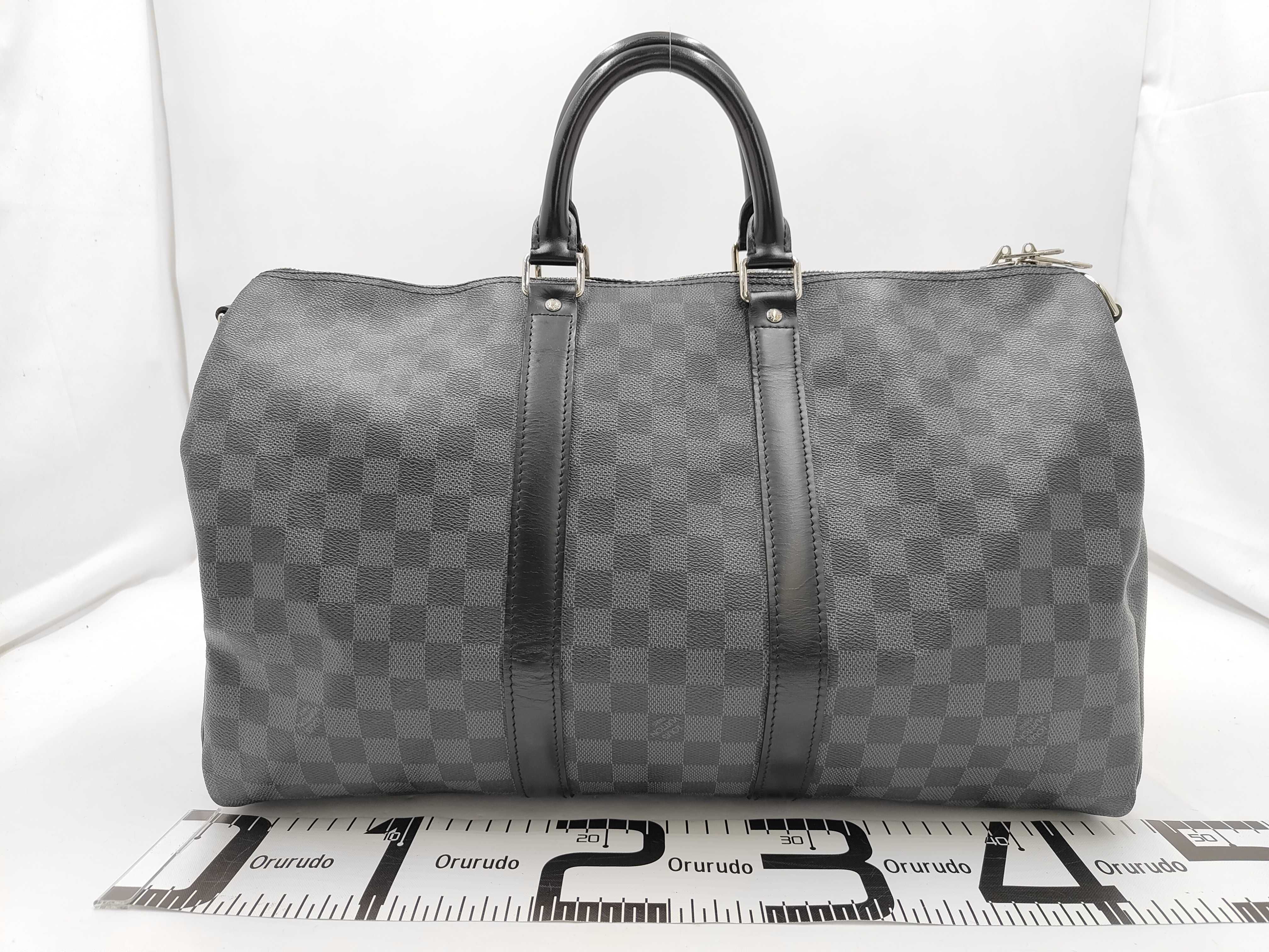 Damier Graphite Keepall Bandoulière 45 N41418 Boston Bag — view 2