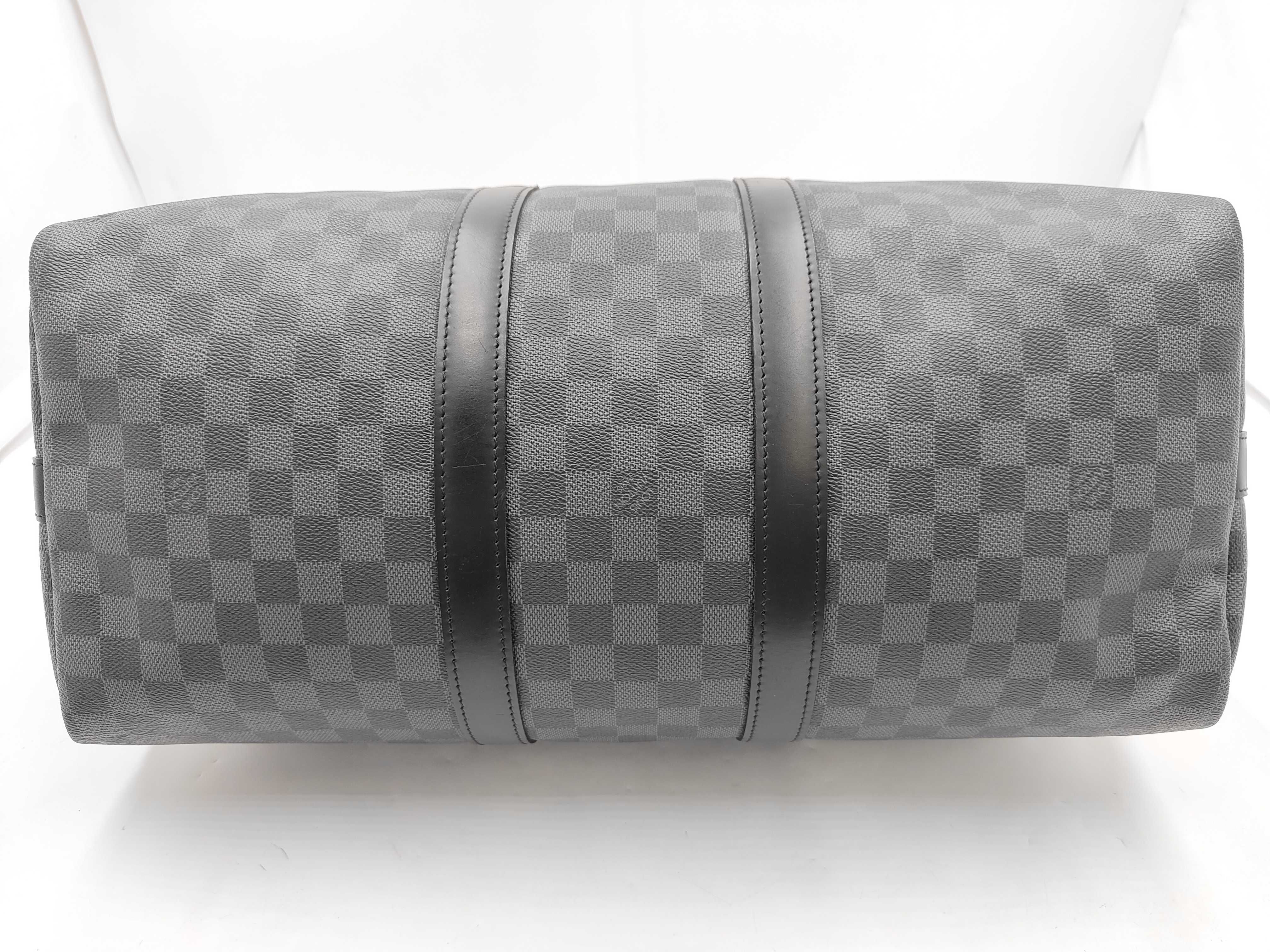 Damier Graphite Keepall Bandoulière 45 N41418 Boston Bag — view 7