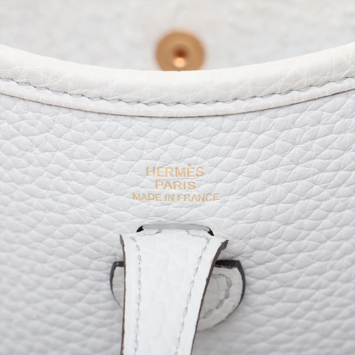 Evelyne 16 TPM Amazon Taurillon Clemence Blue Pale Gold Hardware Z: 2021 — view 7