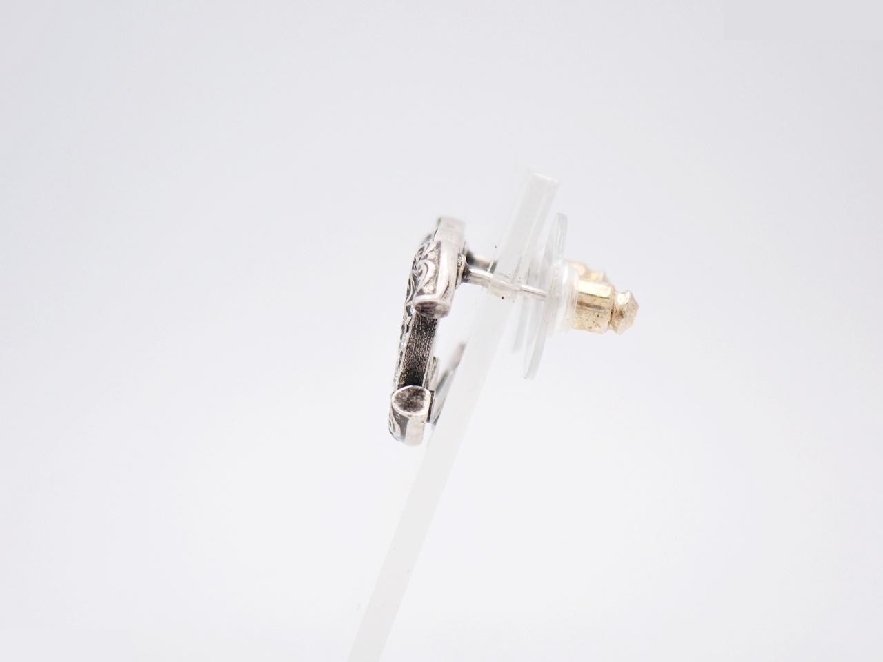 Earrings with Coco Mark logo — view 3
