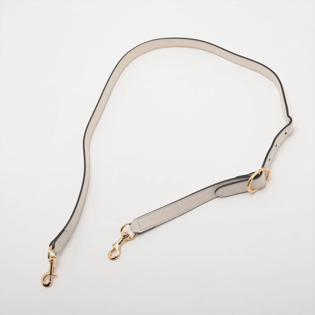 Guccissima Padlock 453188 Leather 2-Way Handbag White x Black — view 7