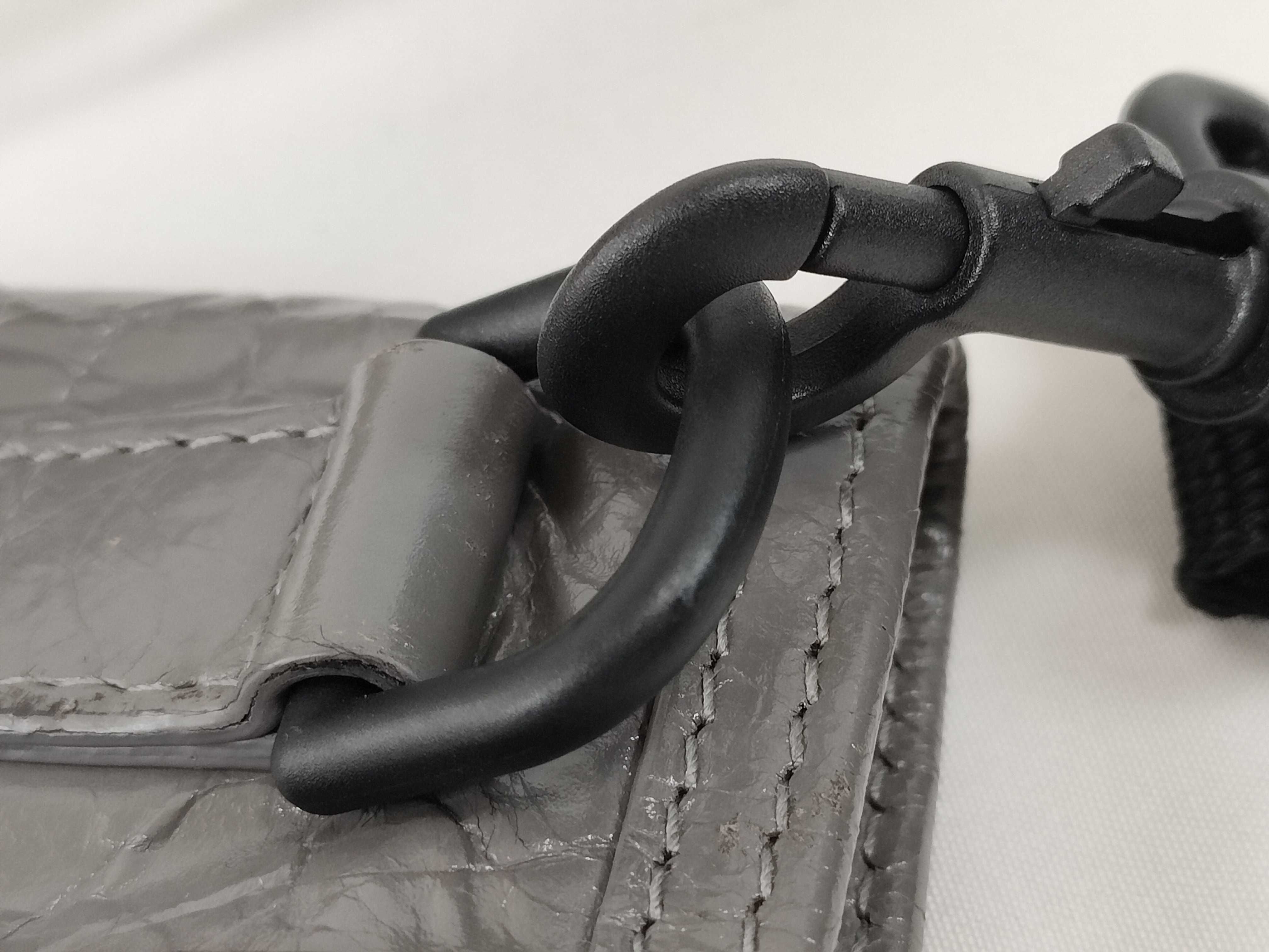 Explorer Leather Shoulder Bag, Gray, 655982 (Shoulder Bag) — view 5