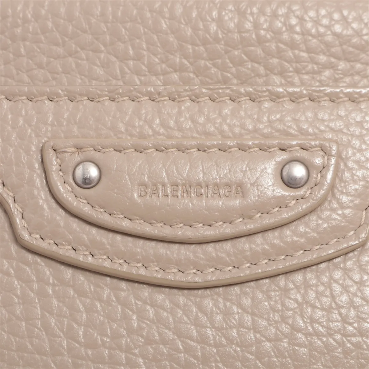 655246 Leather Fragment Case Beige — view 4