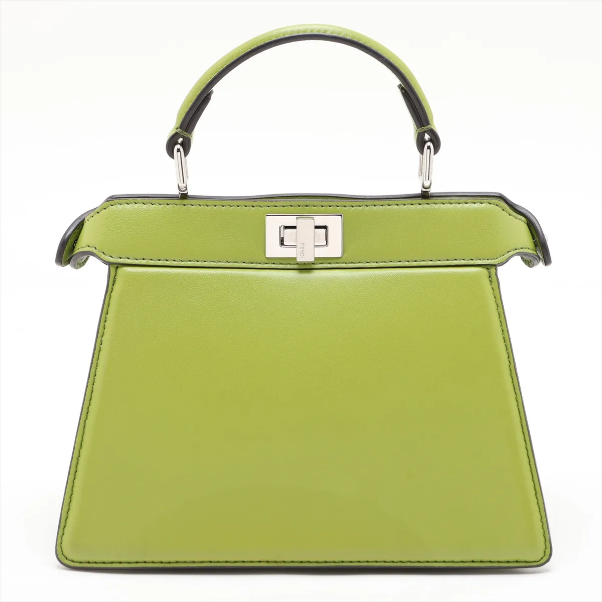Peekaboo I.U Mini Leather 2-Way Handbag, Green 8BN335 — view 2