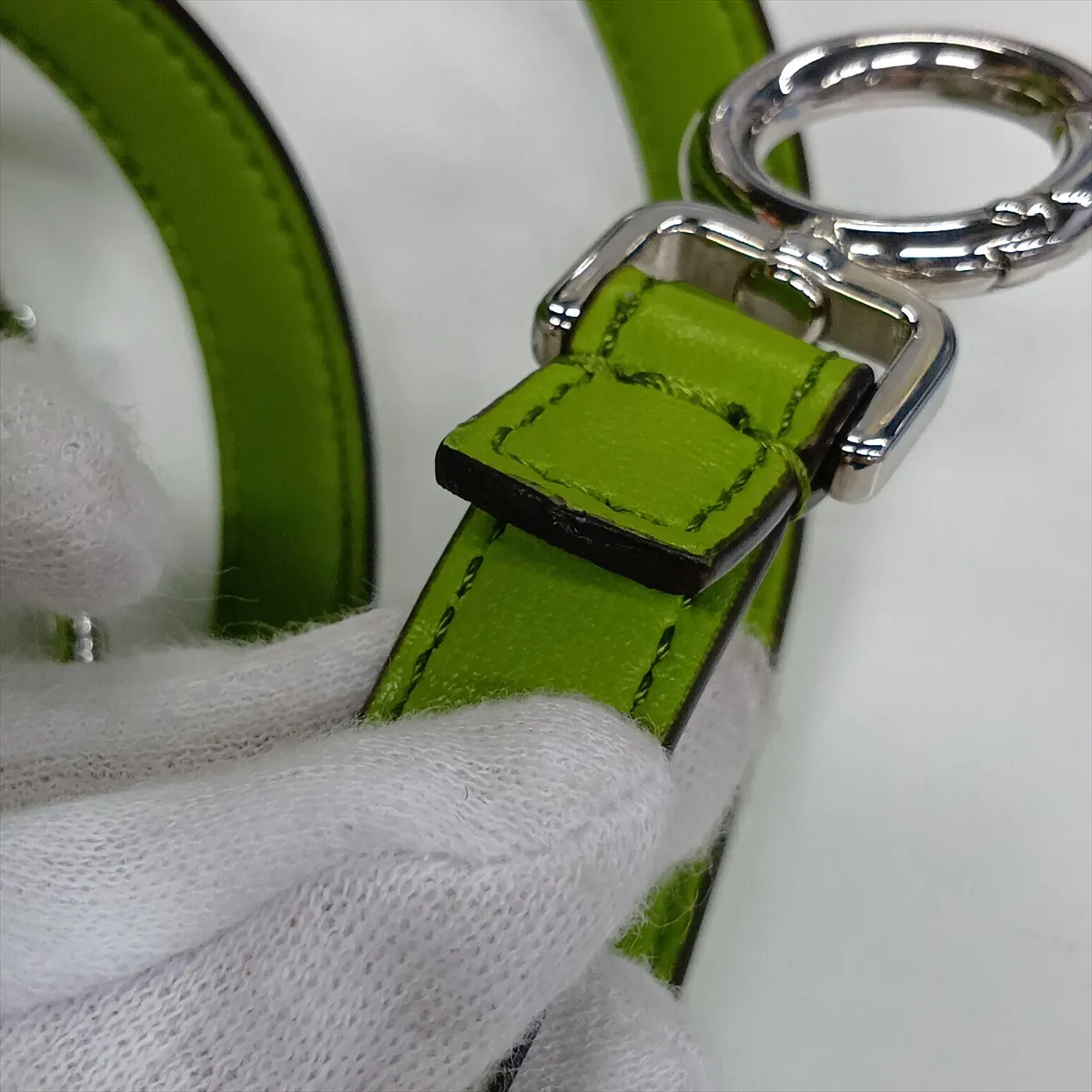Peekaboo I.U Mini Leather 2-Way Handbag, Green 8BN335 — view 15