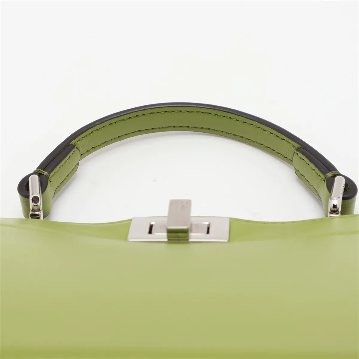Peekaboo I.U Mini Leather 2-Way Handbag, Green 8BN335 — view 6