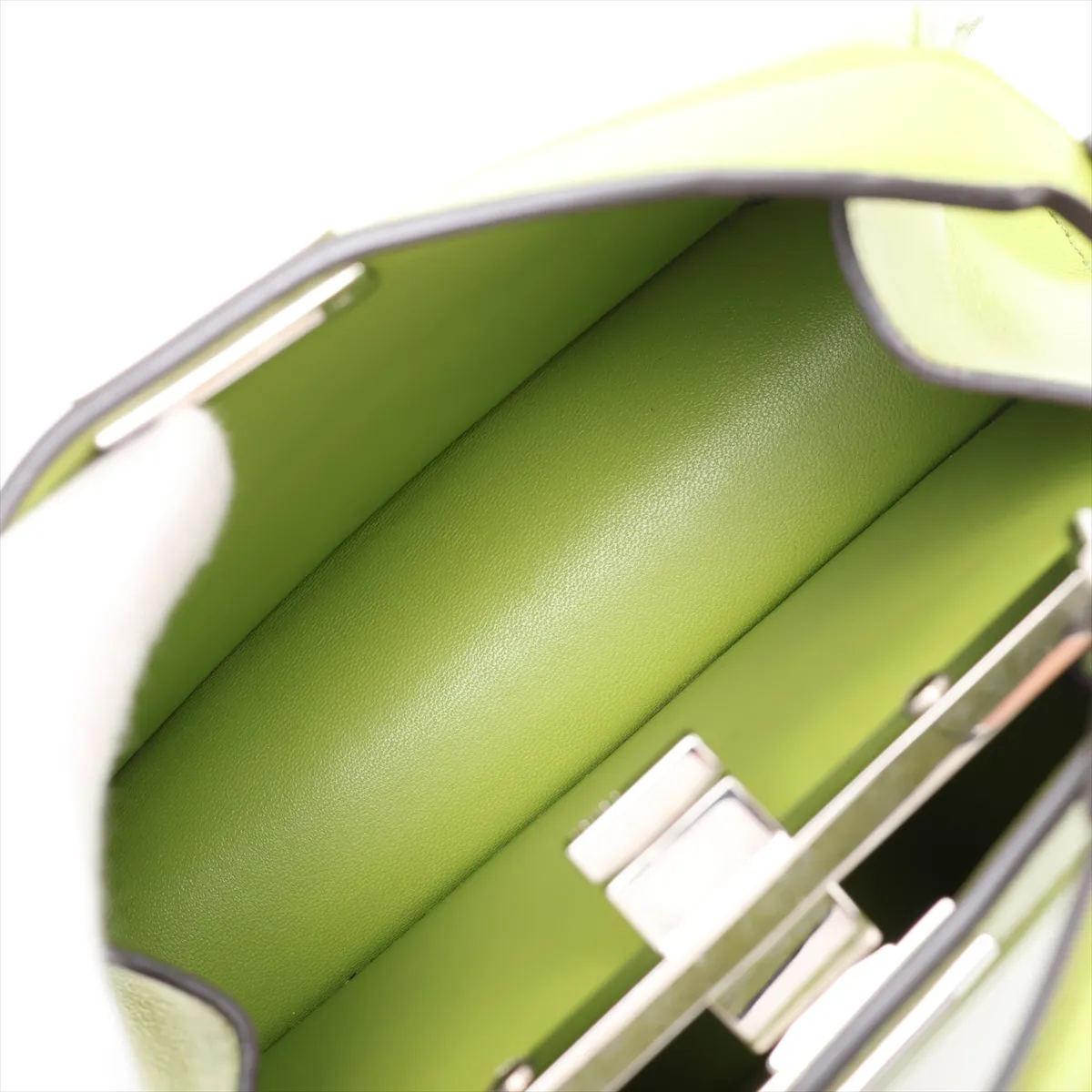 Peekaboo I.U Mini Leather 2-Way Handbag, Green 8BN335 — view 9