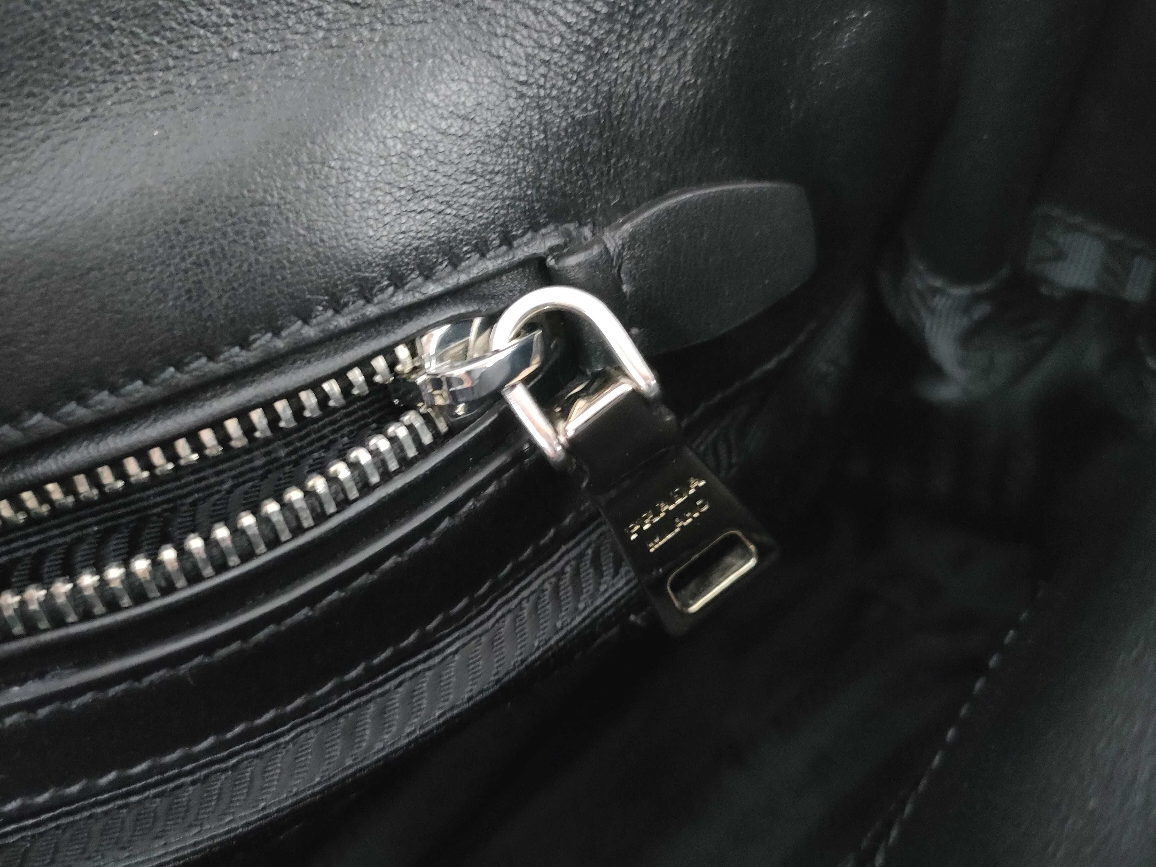 shoulder bag Nero leather black handbag — view 14
