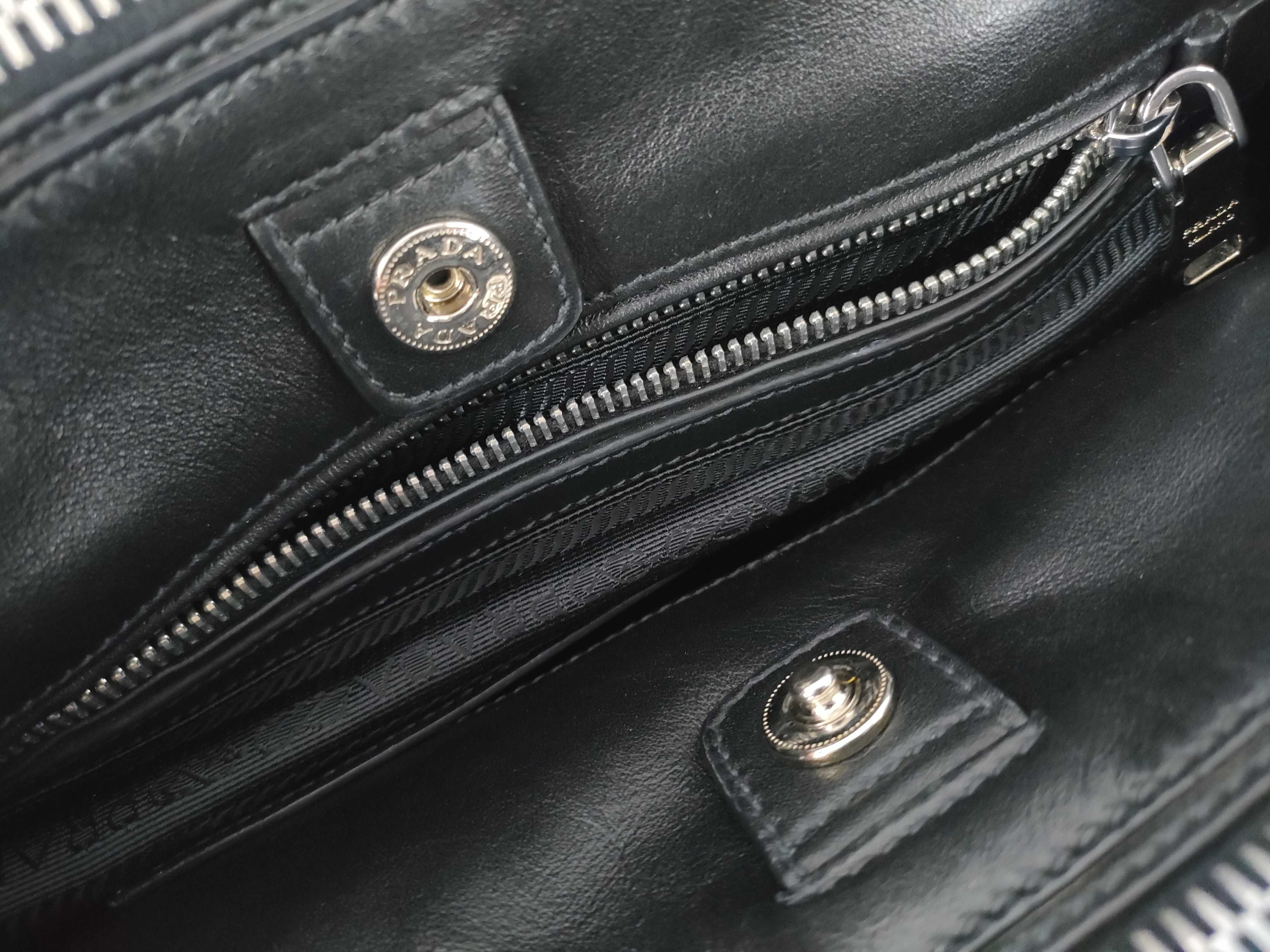 shoulder bag Nero leather black handbag — view 15