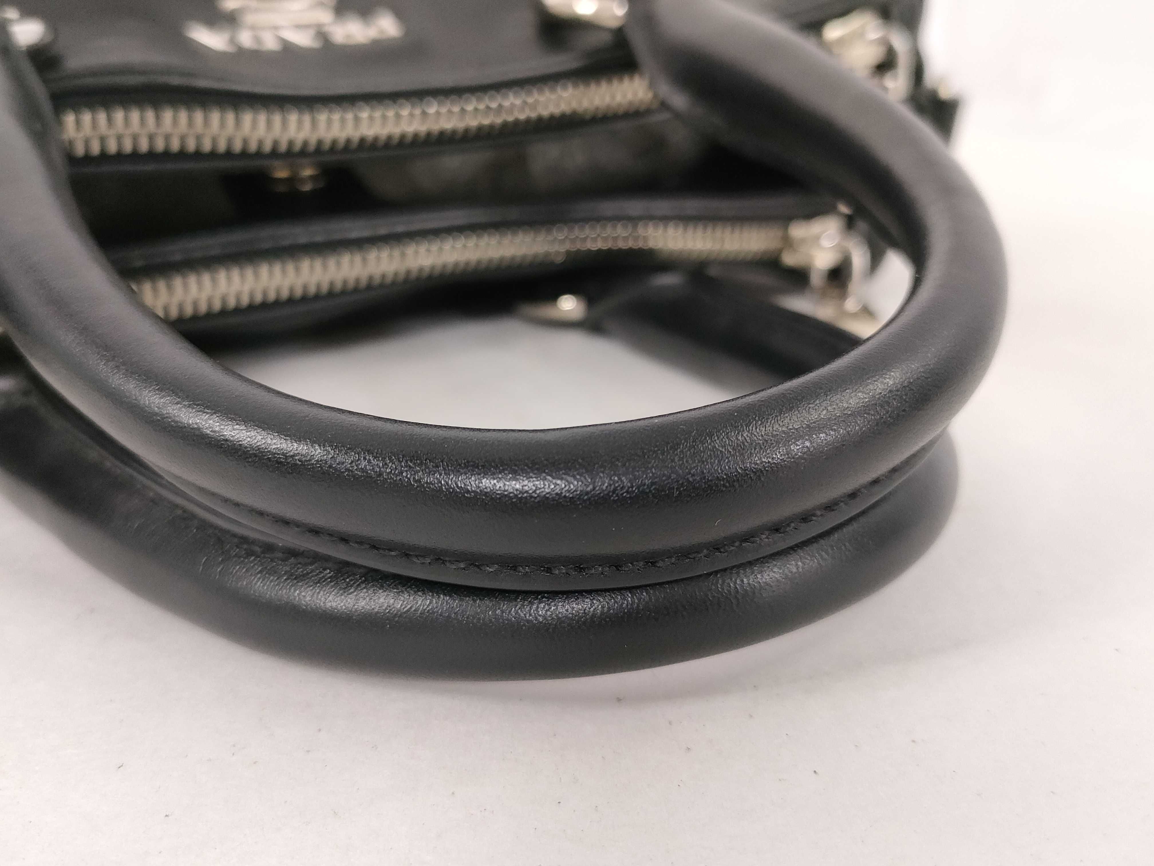 shoulder bag Nero leather black handbag — view 4