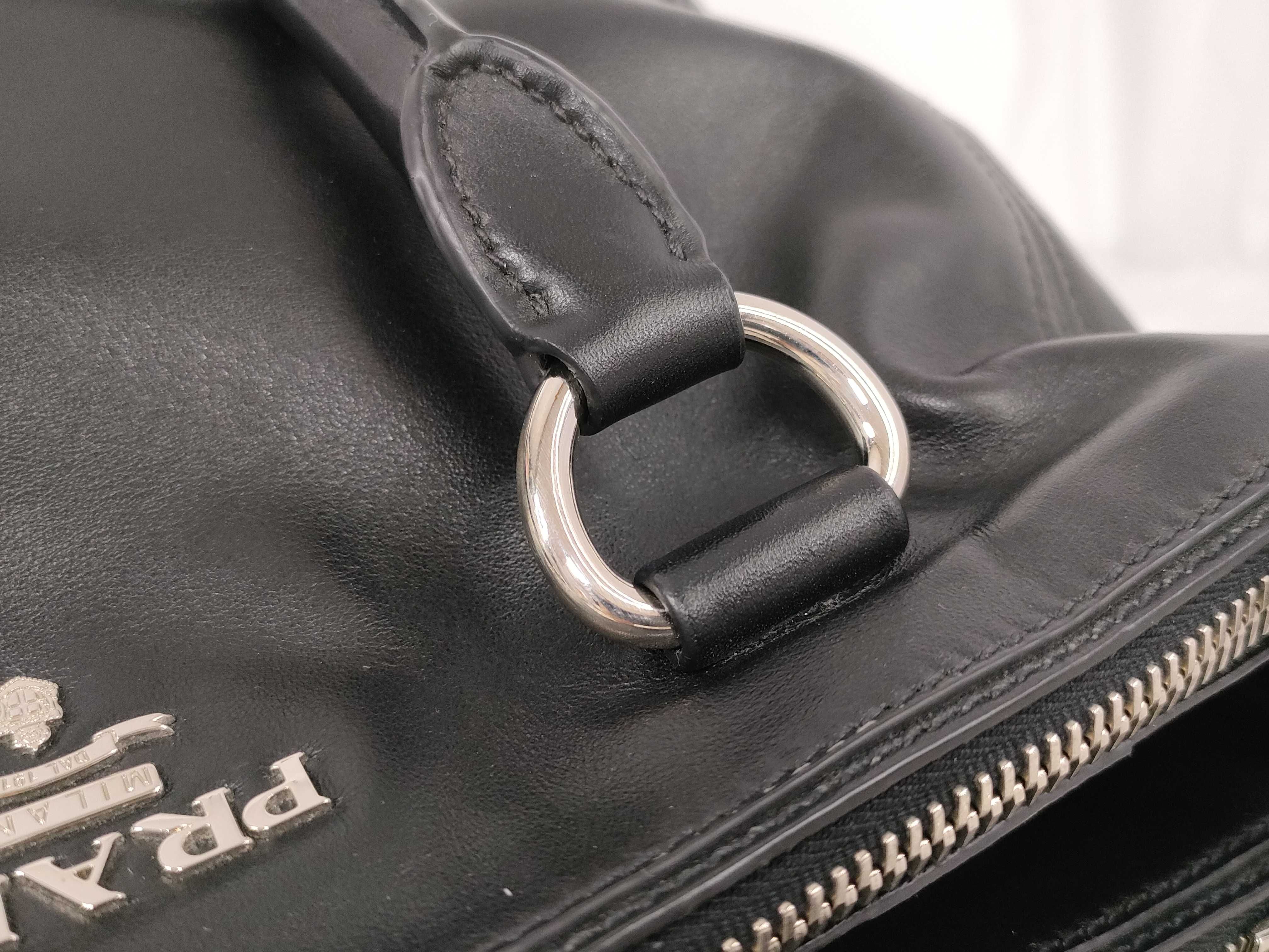 shoulder bag Nero leather black handbag — view 5