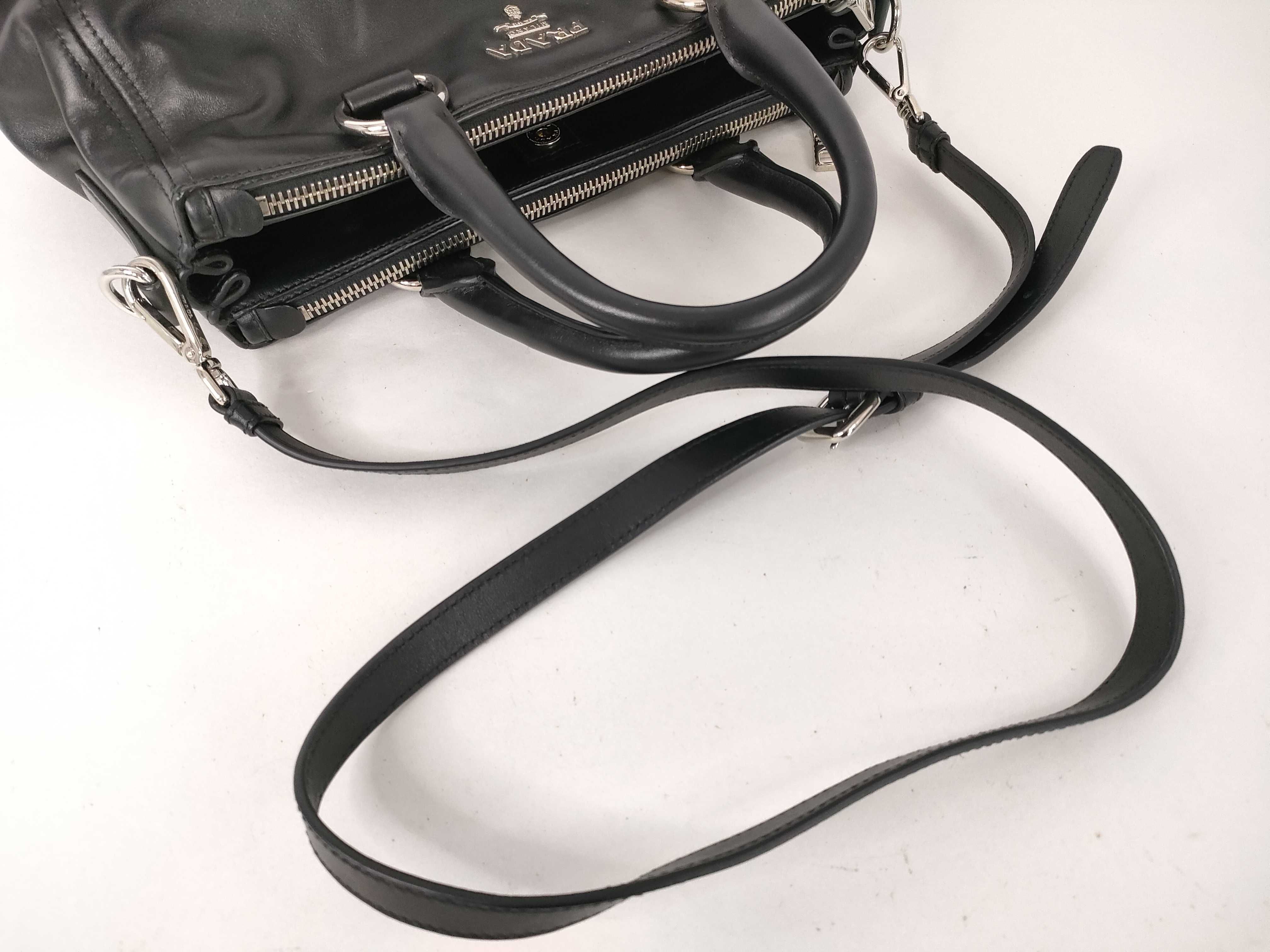 shoulder bag Nero leather black handbag — view 6