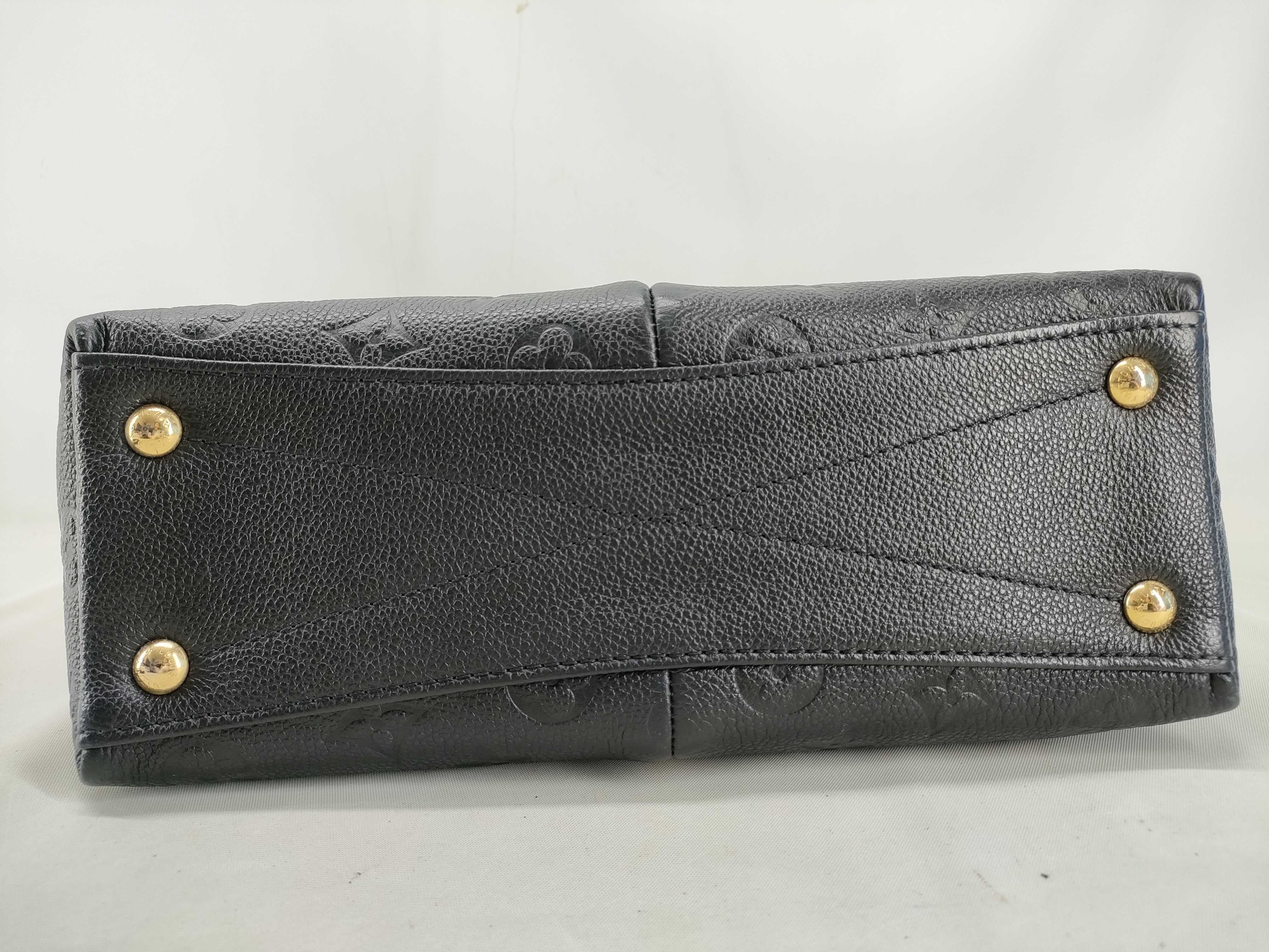 Monogram Empreinte LV Empreinte V Tote BB Black x White Handbag — view 3