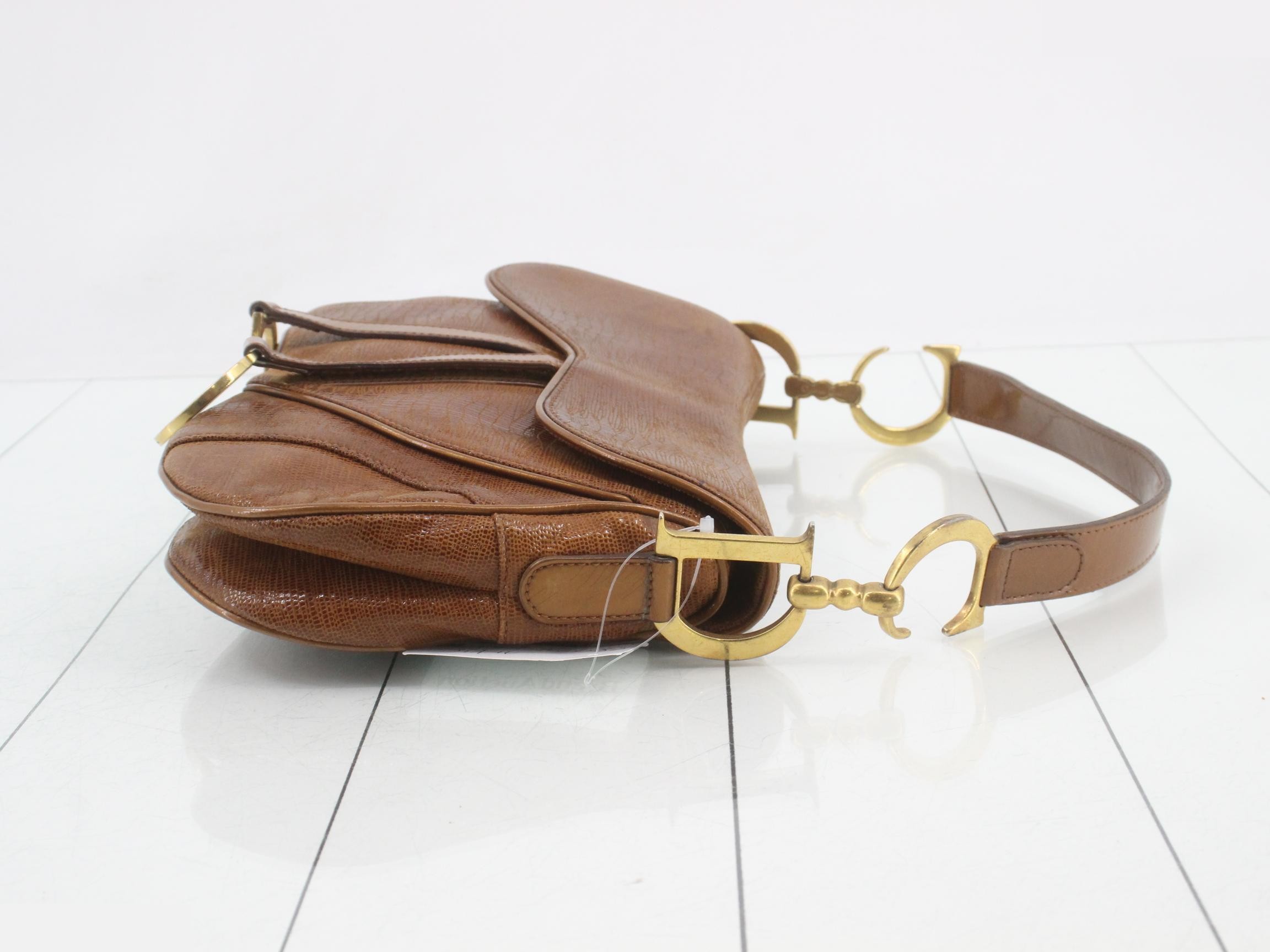 Other lines: Bags & Shoulder Bags, Double Saddle Leather, Brown — view 3