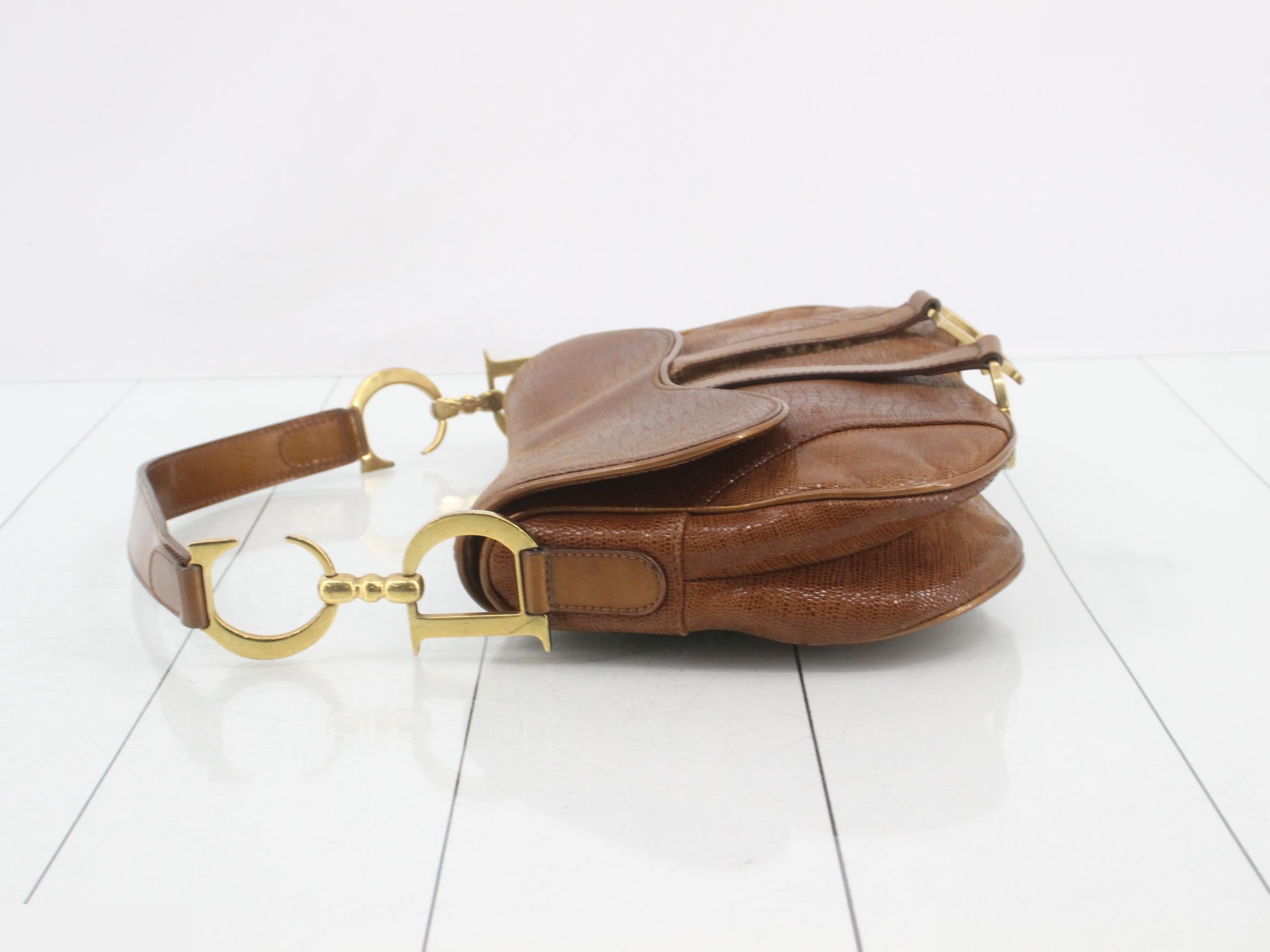 Other lines: Bags & Shoulder Bags, Double Saddle Leather, Brown — view 4