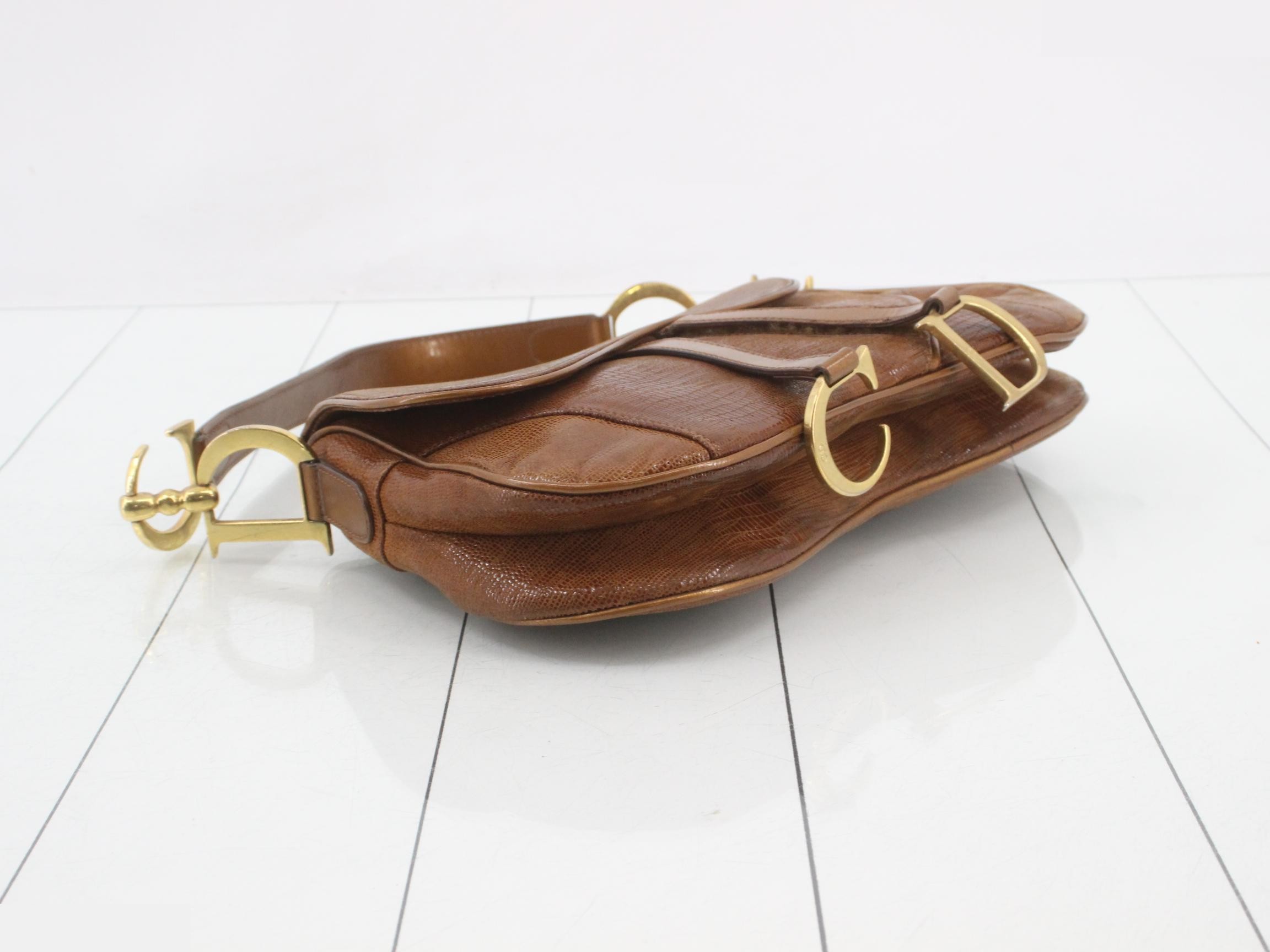 Other lines: Bags & Shoulder Bags, Double Saddle Leather, Brown — view 5