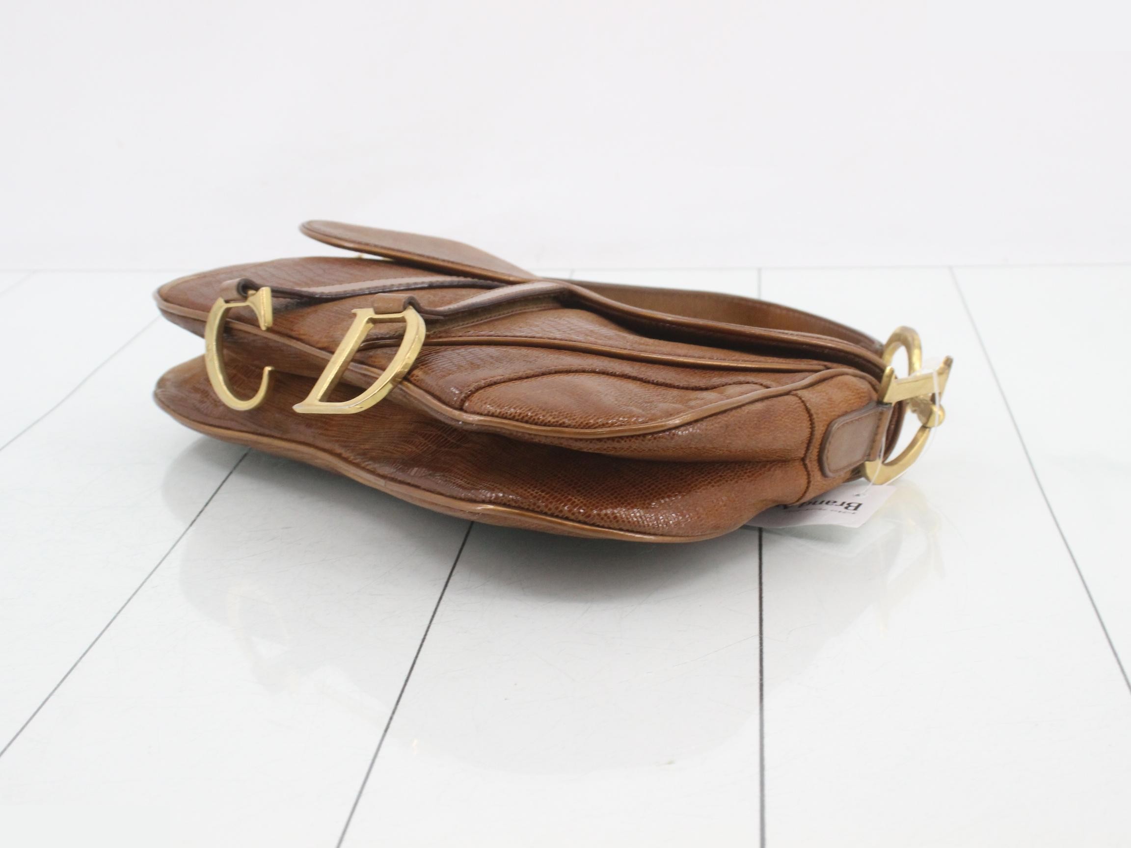 Other lines: Bags & Shoulder Bags, Double Saddle Leather, Brown — view 6