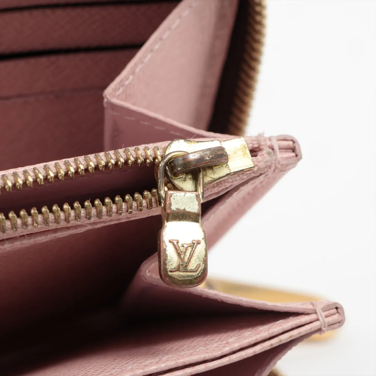 Monogram Zippy Wallet M41894 Rose Ballerine Round Zip Wallet (RFID detected) — view 12