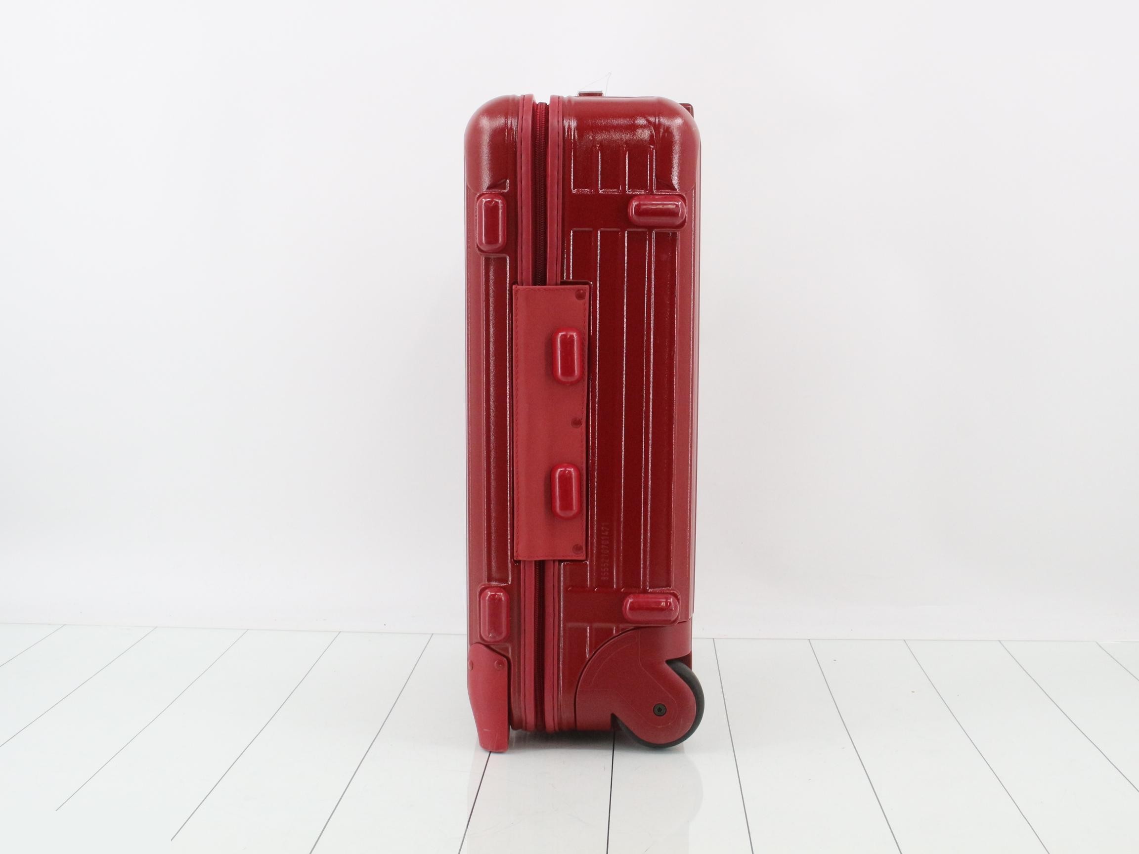 855.52 Salsa Carry Case Suitcase Red Polycarbonate — view 3