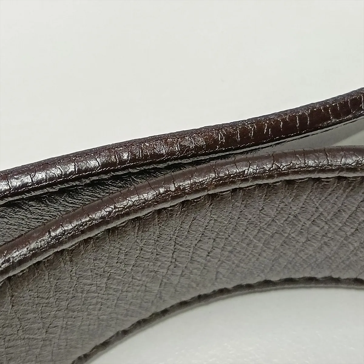 Intrecciato Leather Shoulder Bag, Brown — view 10