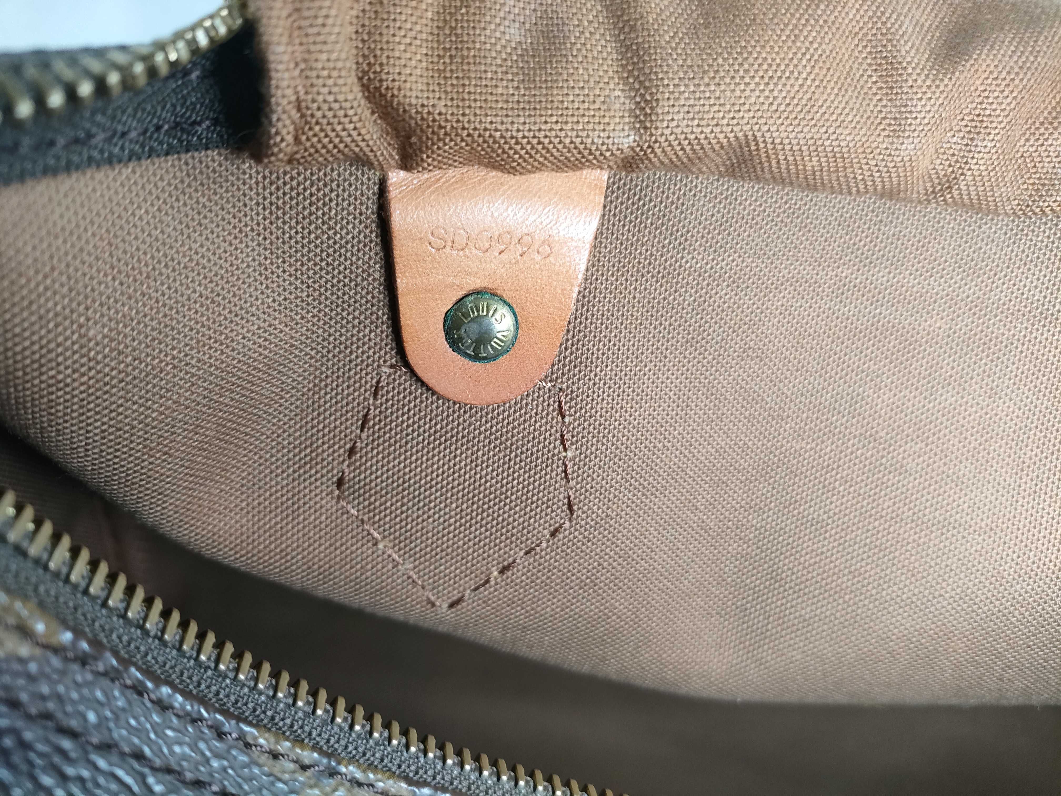 Monogram M41526 Speedy 30 Monogram SD0996 Made in USA B Cracks and tears Handbag — view 14