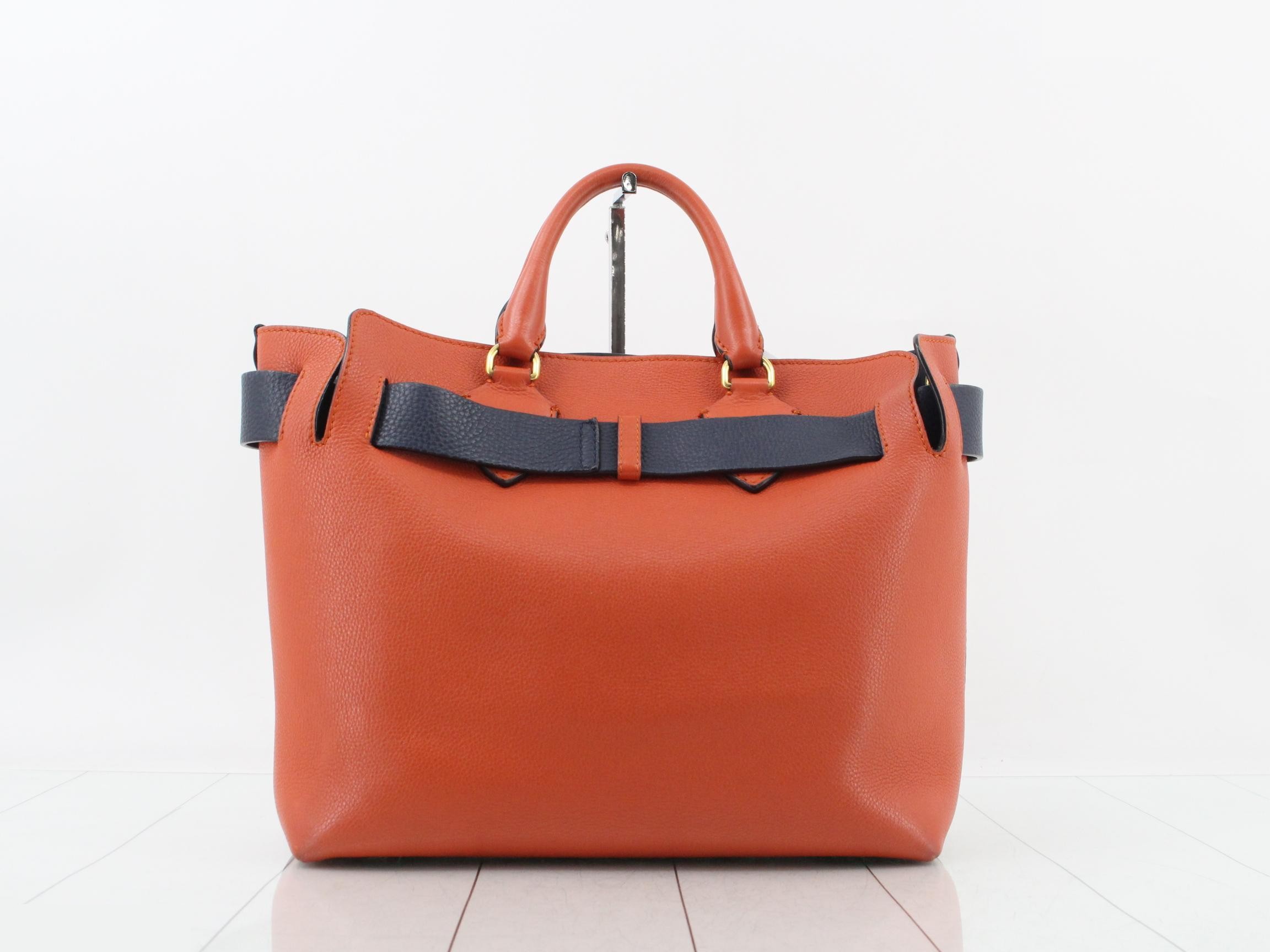 Leather 2-Way Tote Bag — view 2