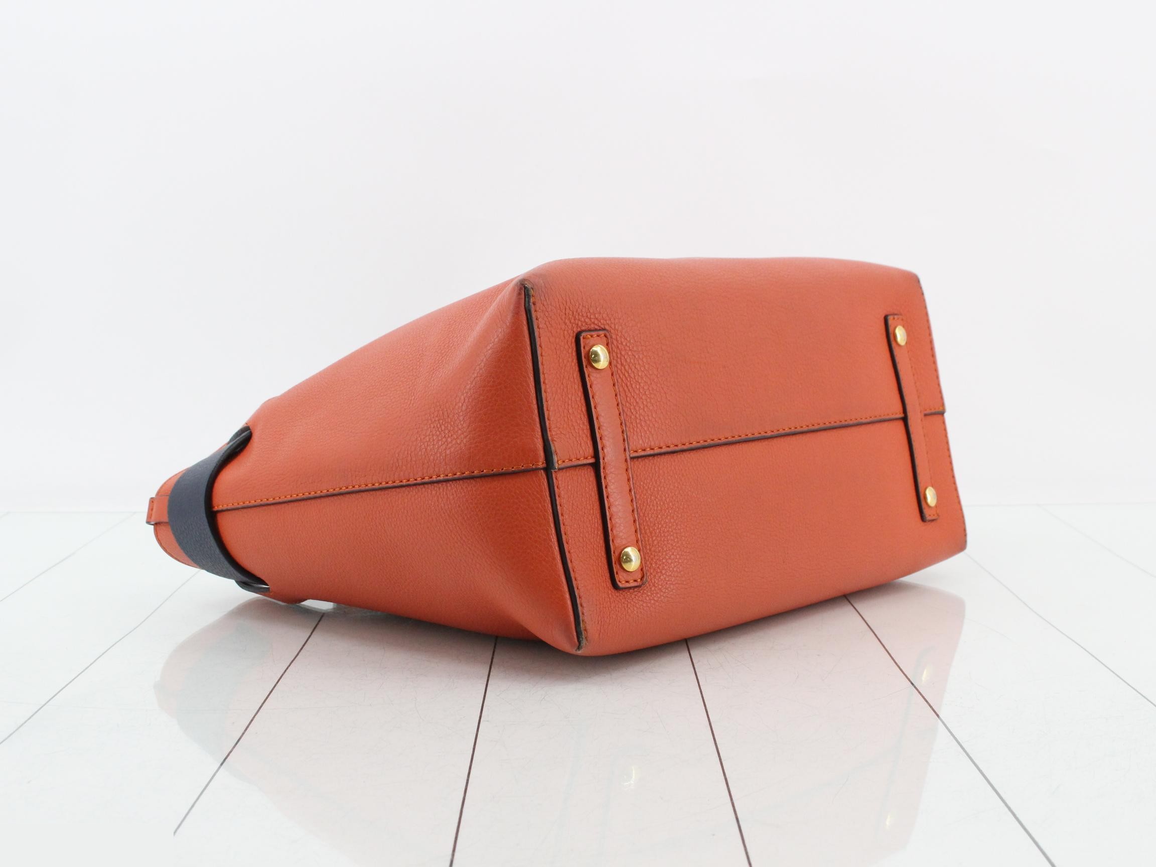 Leather 2-Way Tote Bag — view 5