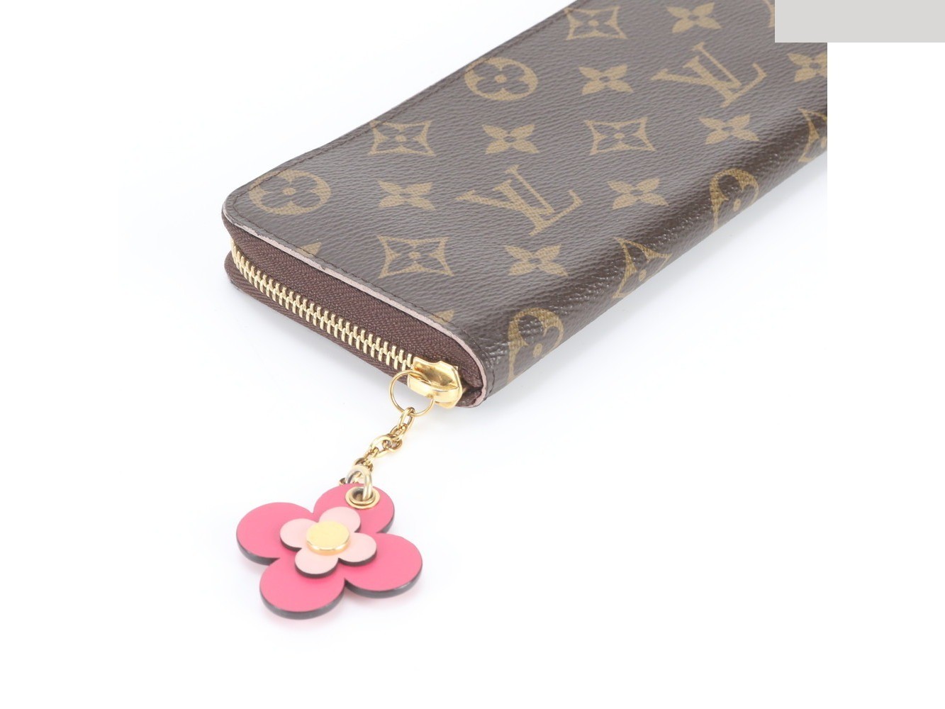 Monogram Portefeuille Clemence M68314 Leather Long Wallet — view 3