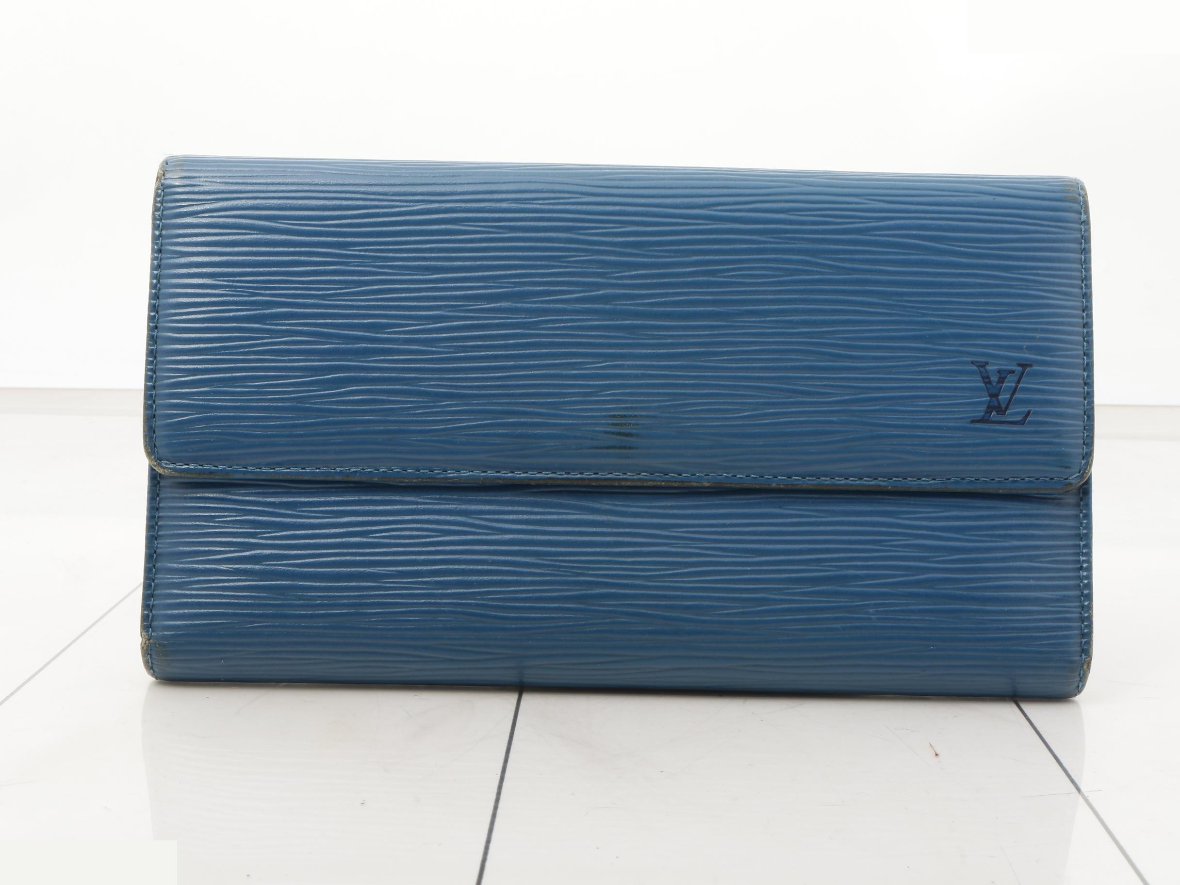 Porte Tresor International Toledo Blue