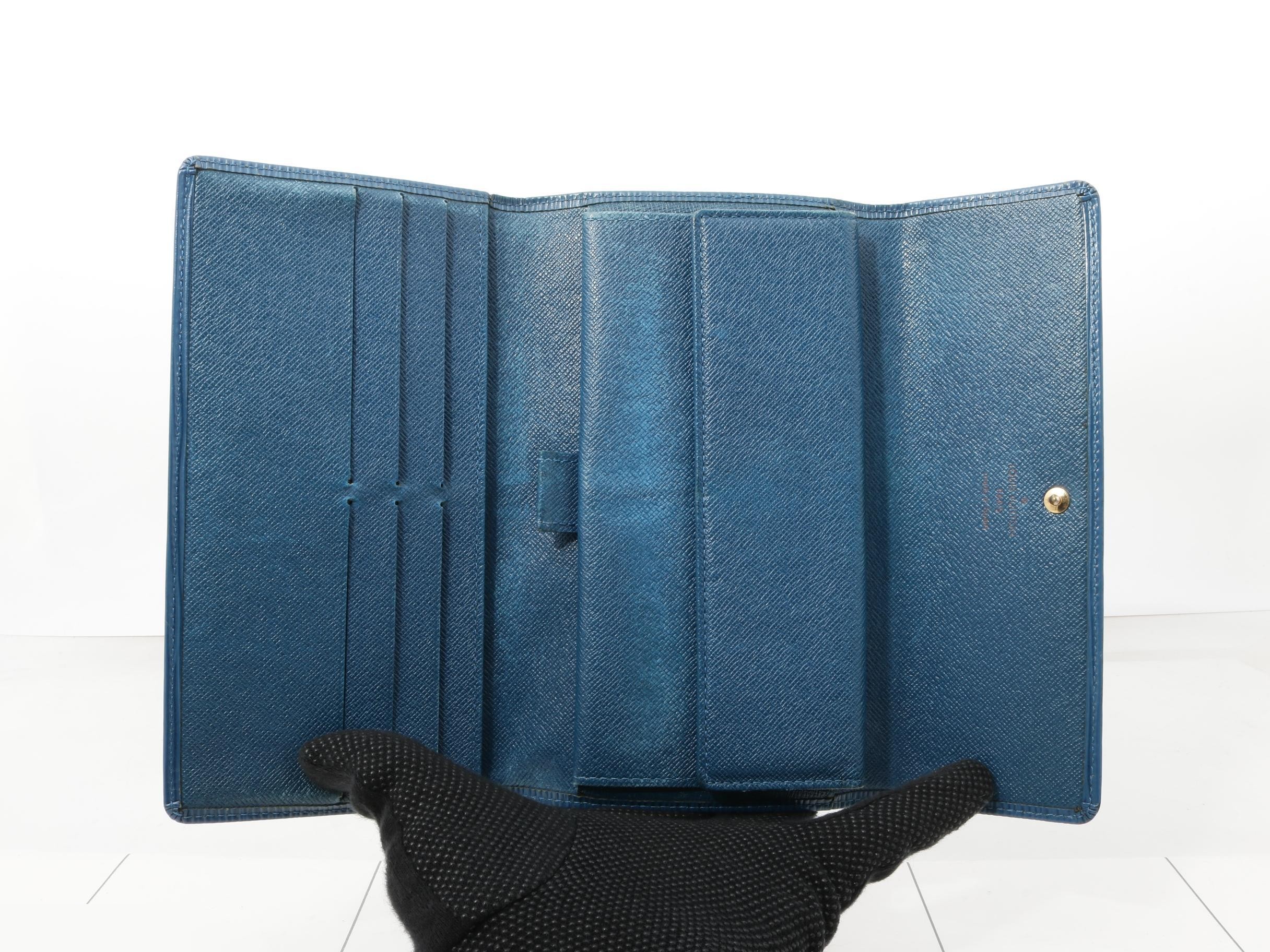 Porte Tresor International Toledo Blue — view 4