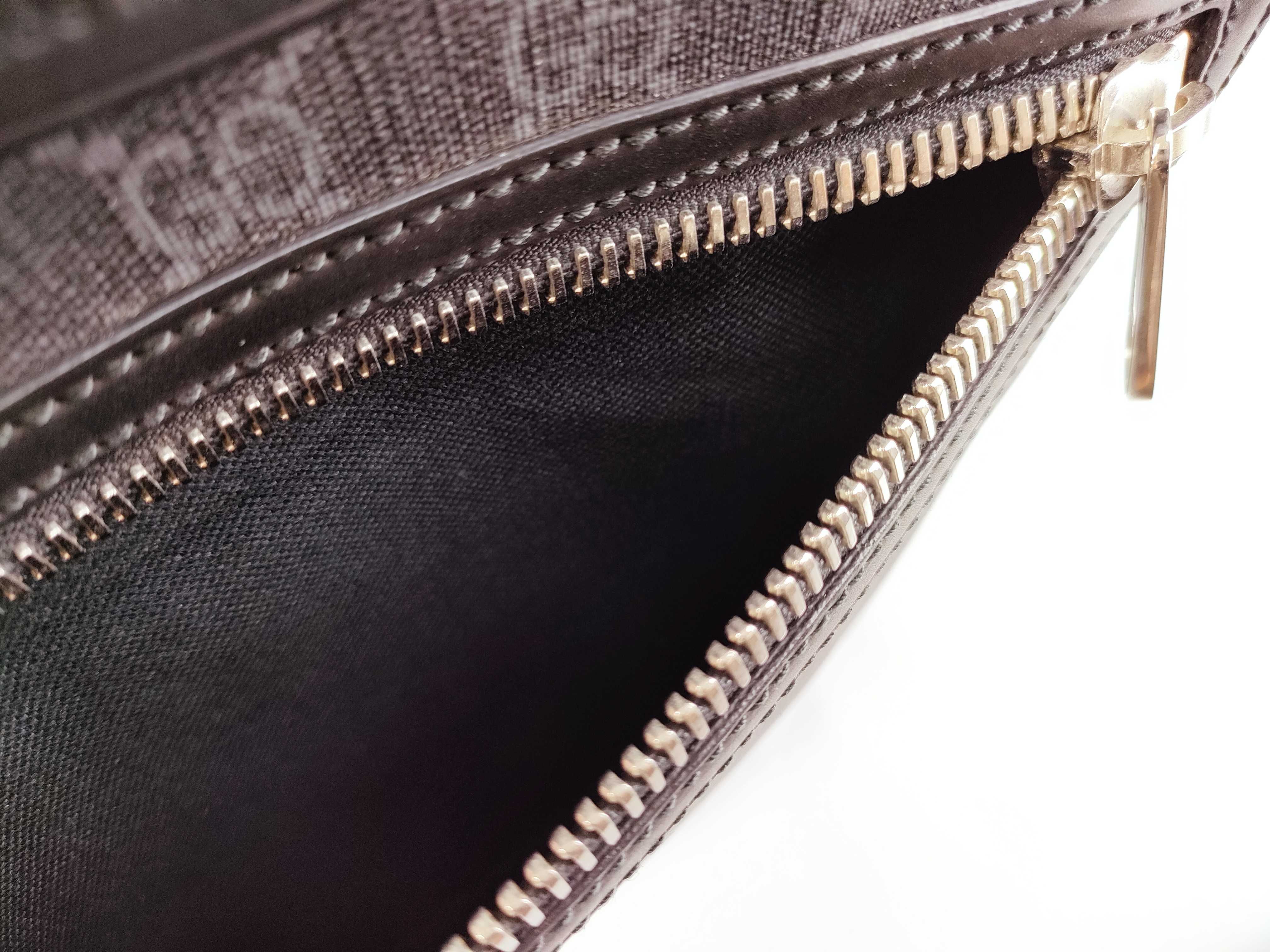 GG Canvas Gucci GG Supreme Shoulder Bag 474137 Black Shoulder Bag — view 13