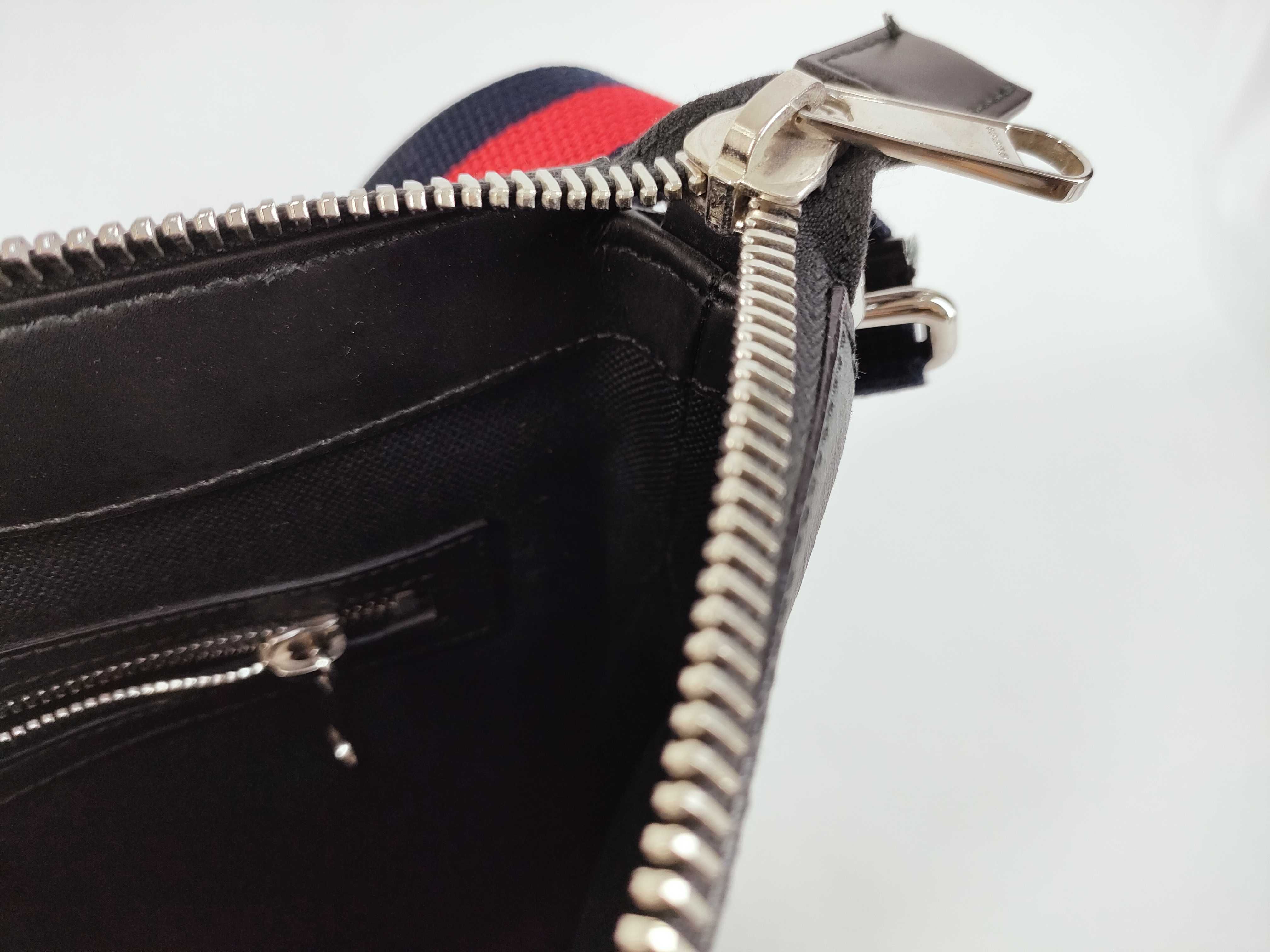 GG Canvas Gucci GG Supreme Shoulder Bag 474137 Black Shoulder Bag — view 10