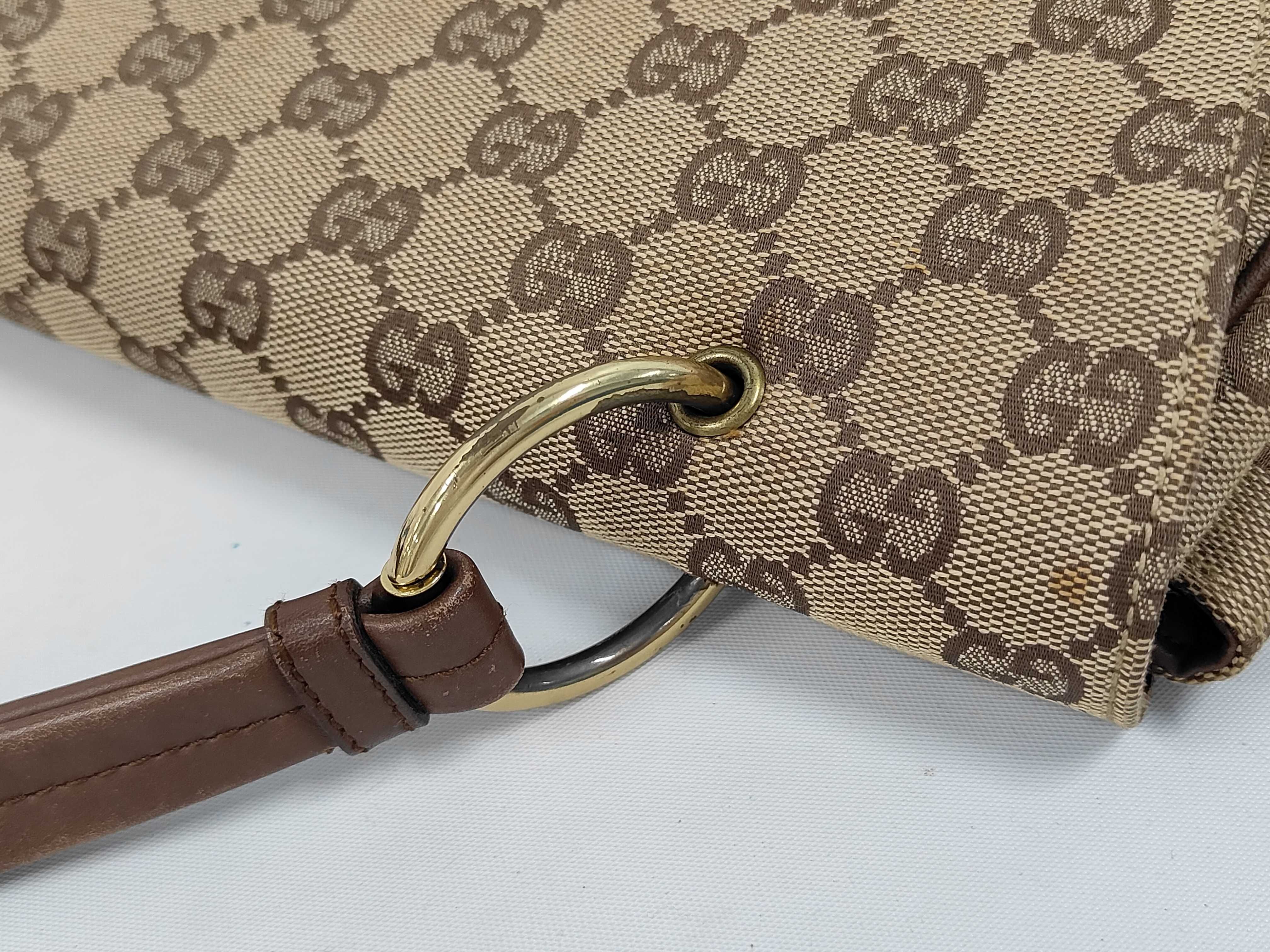 Leather Handbag, Beige, 90643, Shoulder Bag — view 6