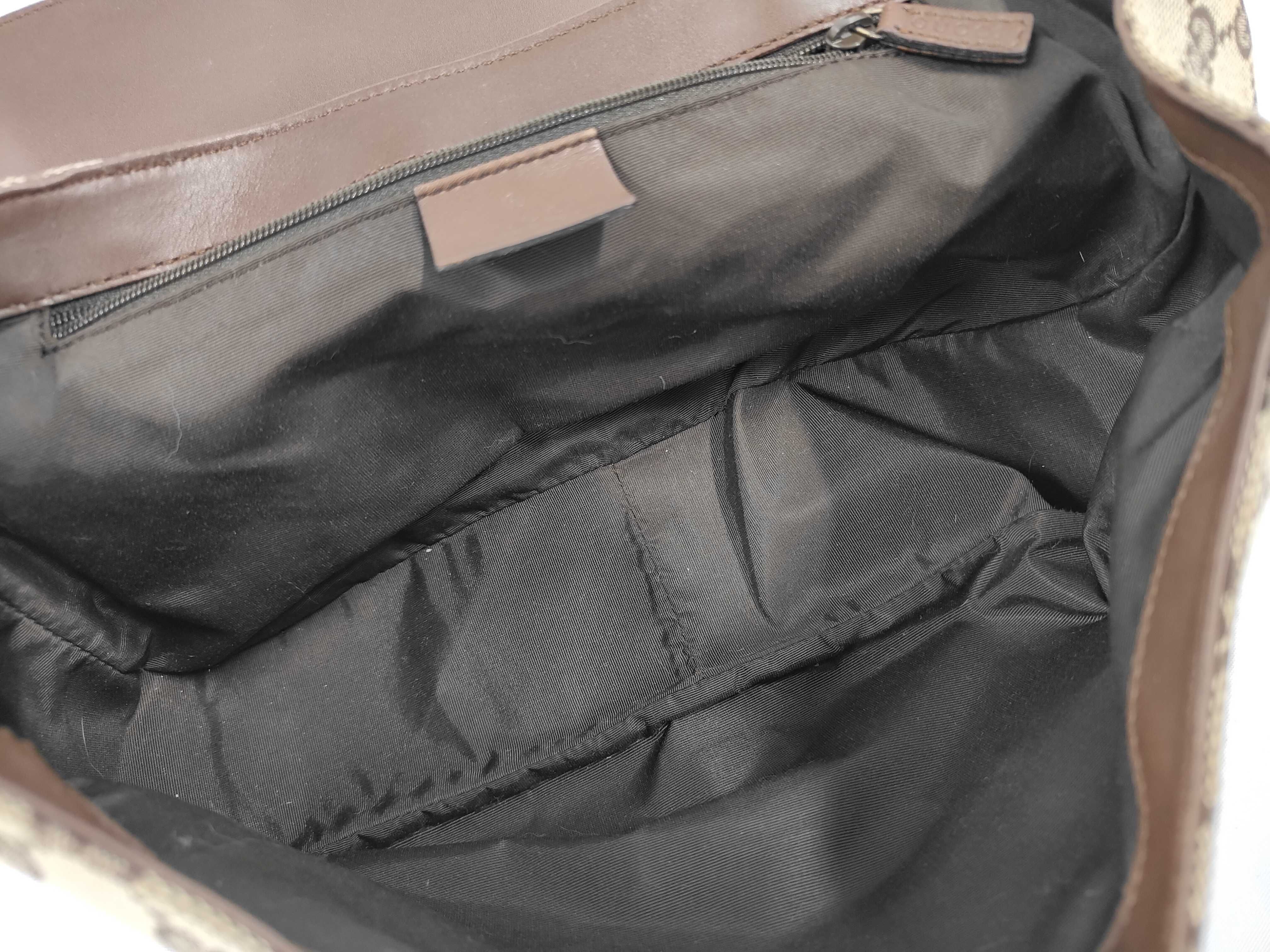 Leather Handbag, Beige, 90643, Shoulder Bag — view 10