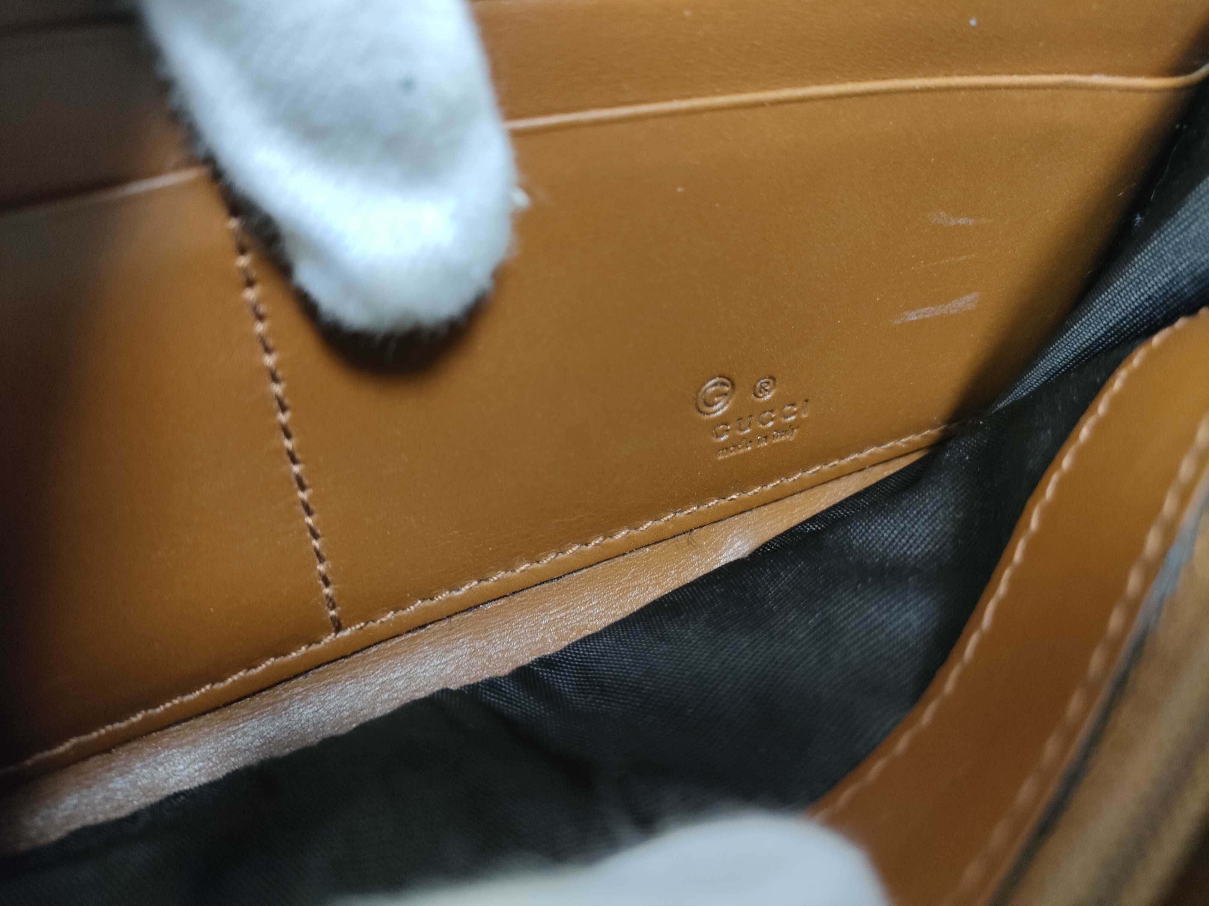 GG Supreme Round Zipper Long Wallet — view 13