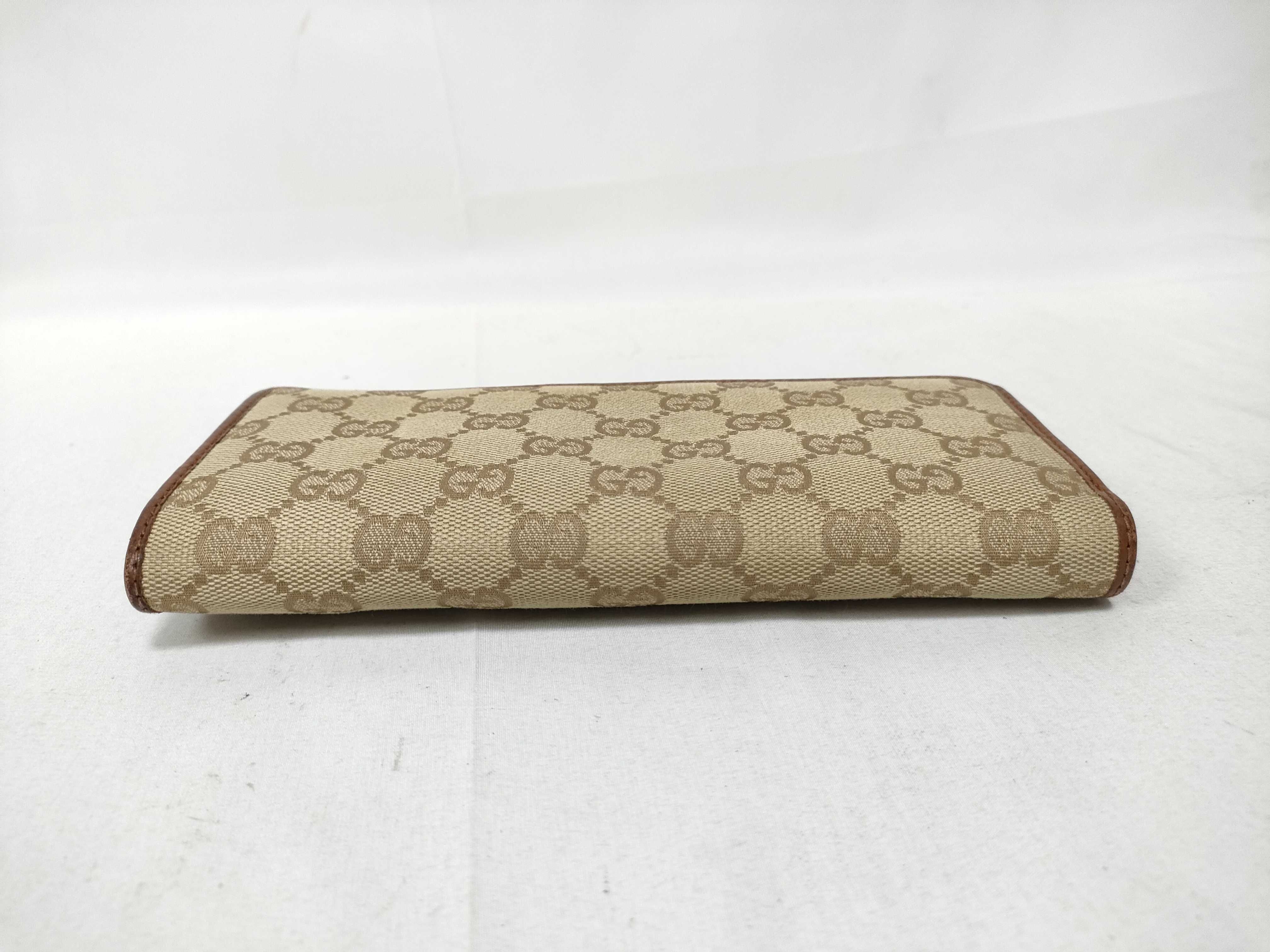 GG Supreme Round Zipper Long Wallet — view 5